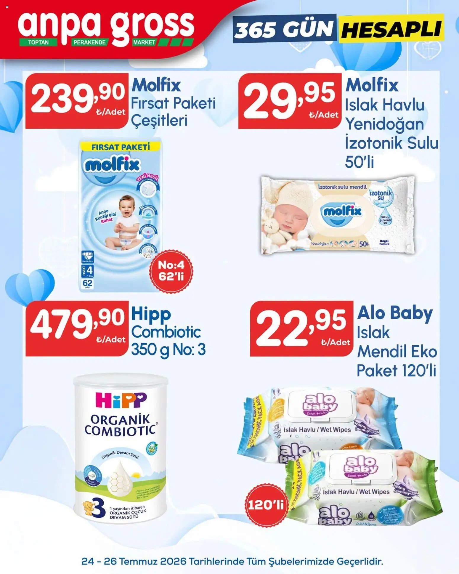 Anpa Gross - Hafta sonu fırsatları, İndirim