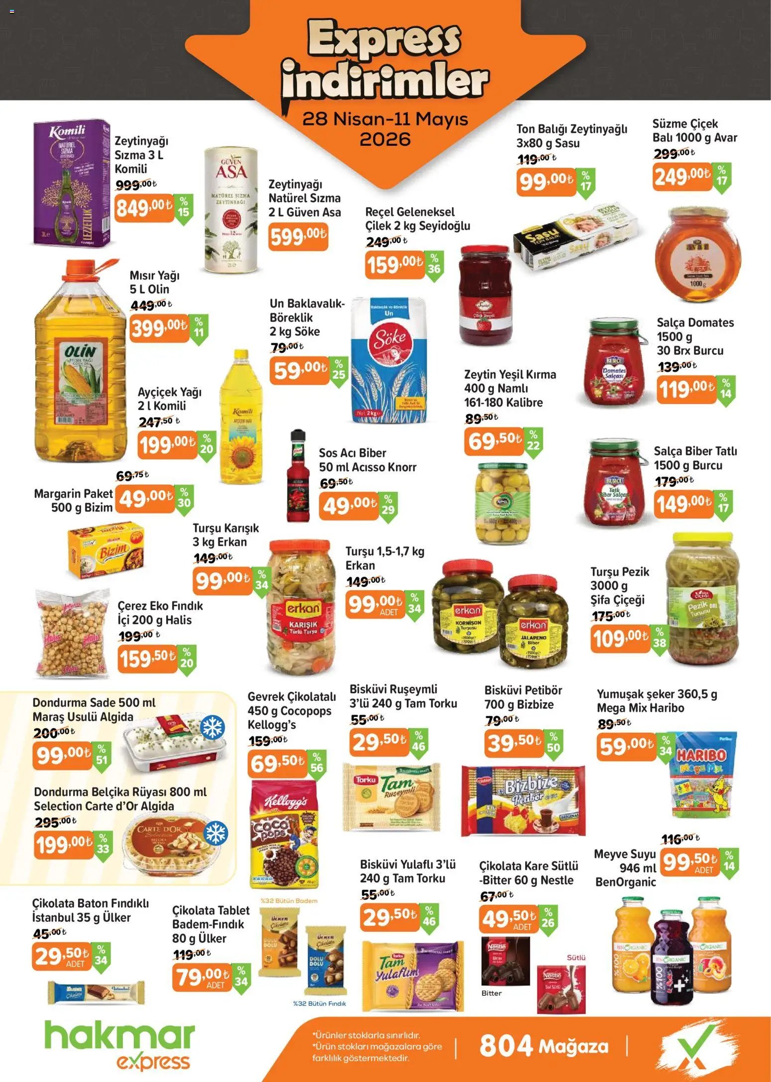 Hakmar Express - Express indirimler