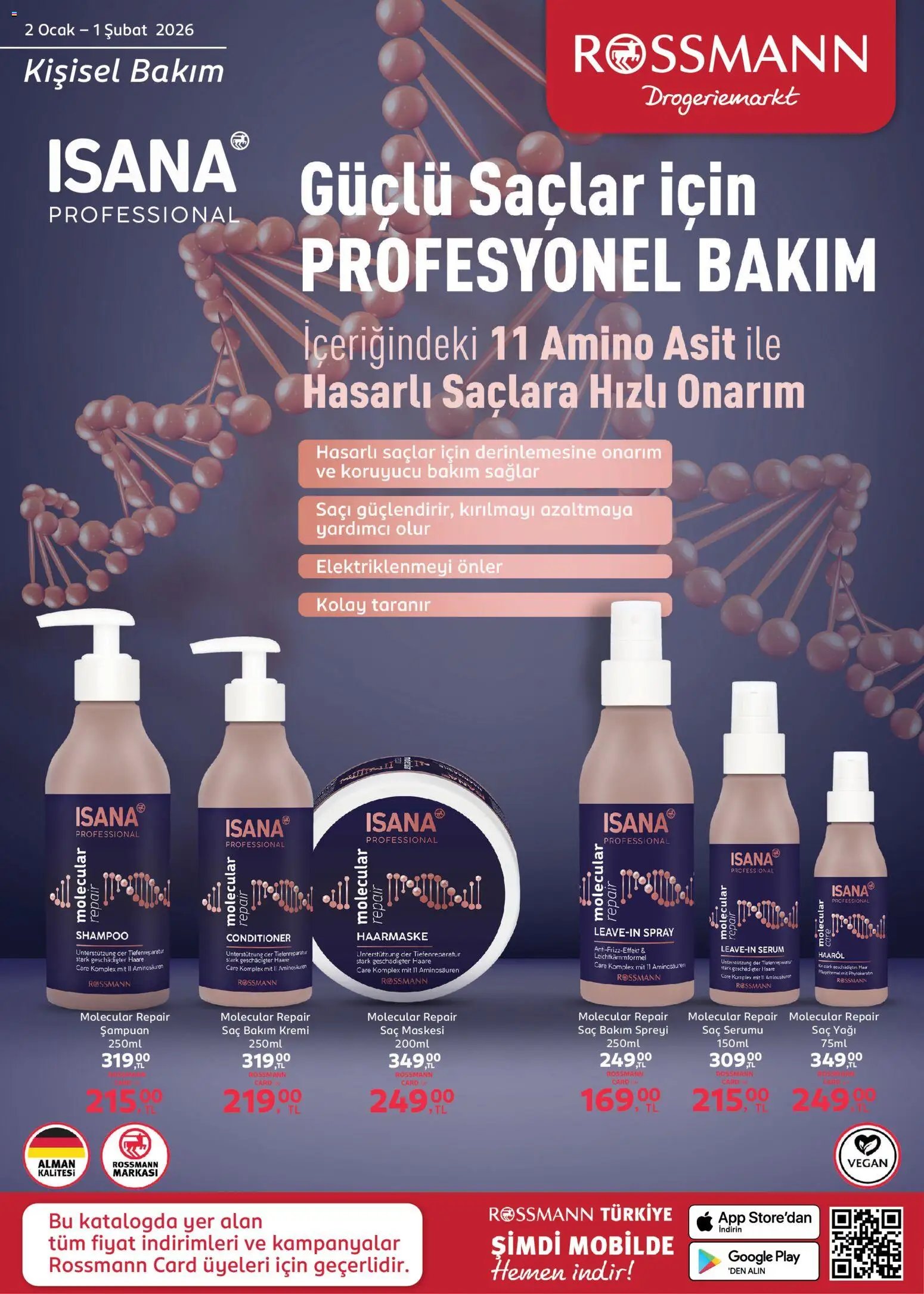 Rossmann Ocak Kişisel Bakım Kataloğu