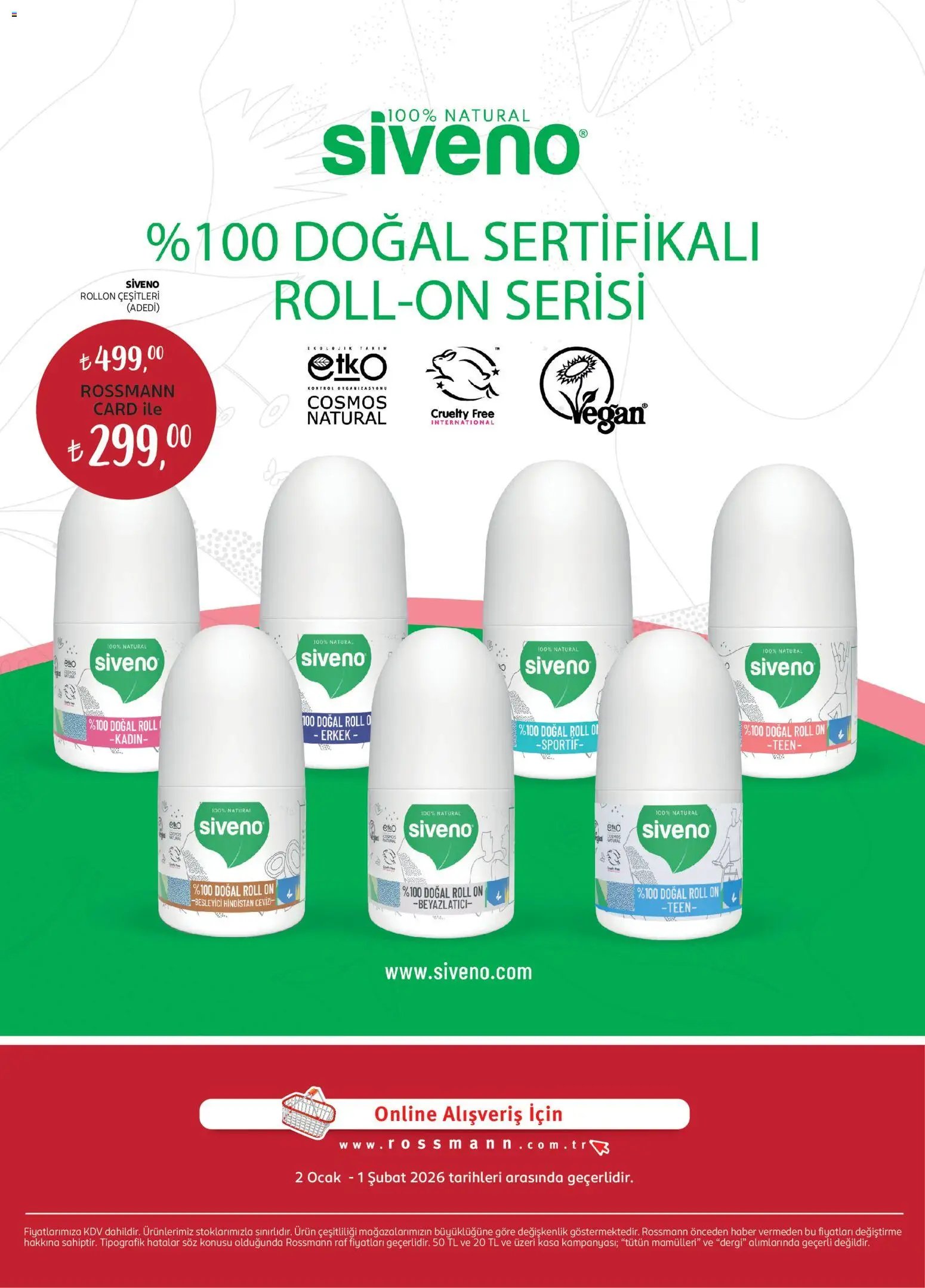 Rossmann Ocak Kişisel Bakım Kataloğu