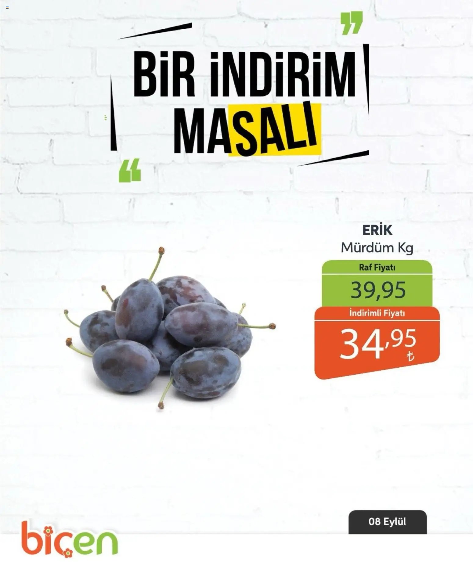 Biçen Market - Bir İndirim MaSalı - meyve