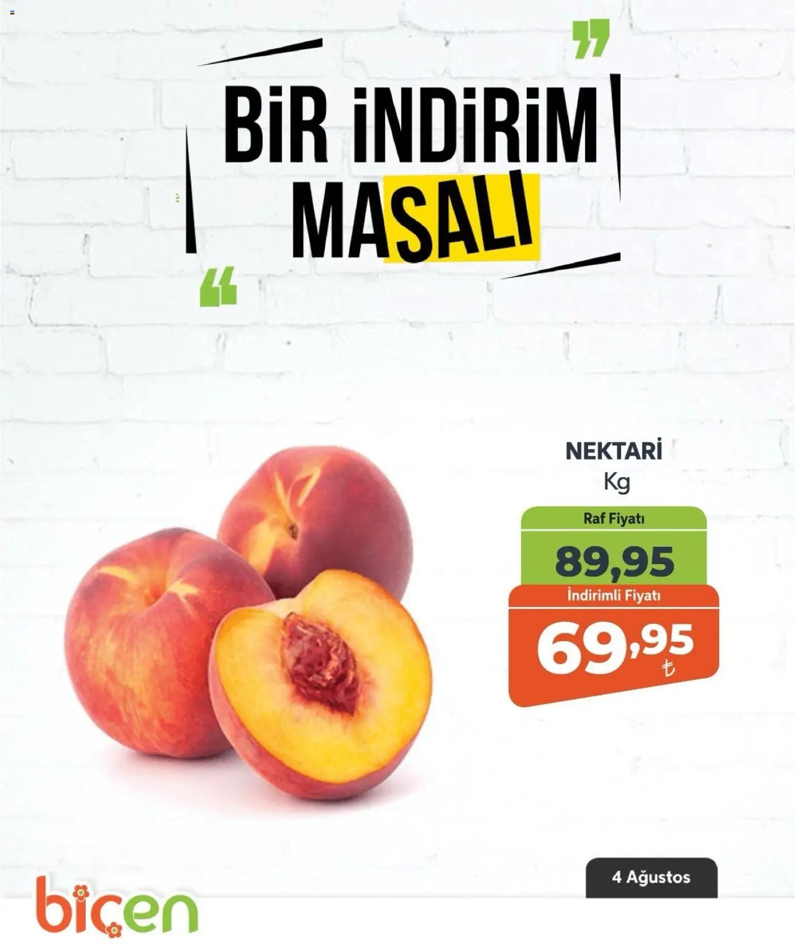 Biçen Market - Bir İndirim MaSalı - meyve