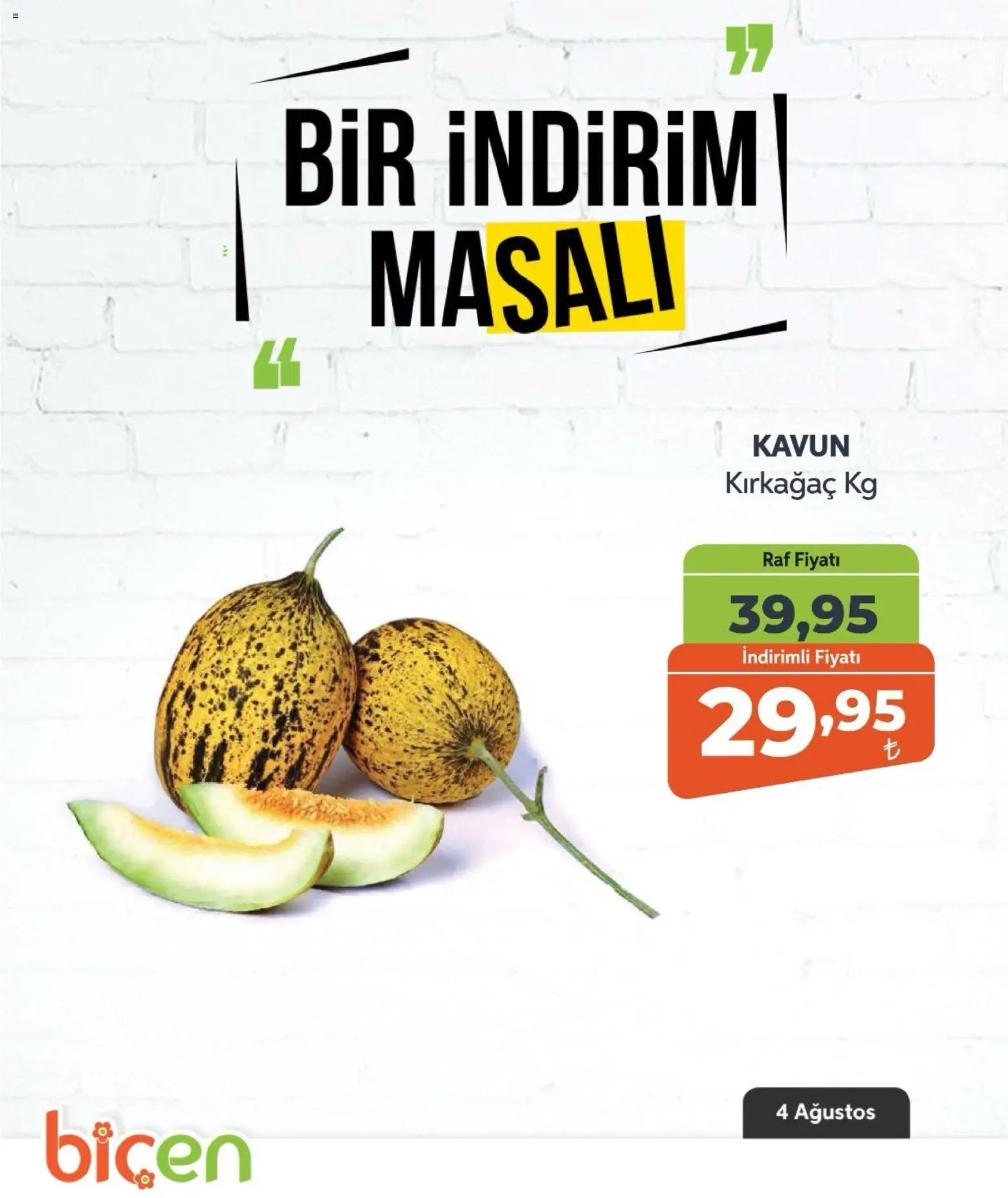 Biçen Market - Bir İndirim MaSalı - meyve
