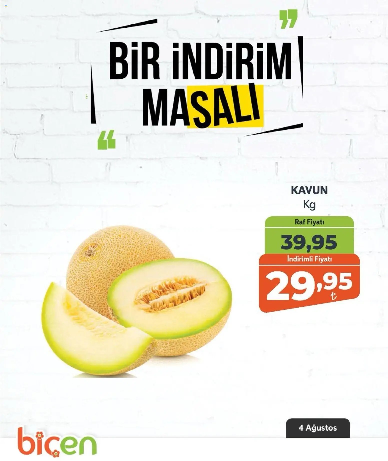 Biçen Market - Bir İndirim MaSalı - meyve