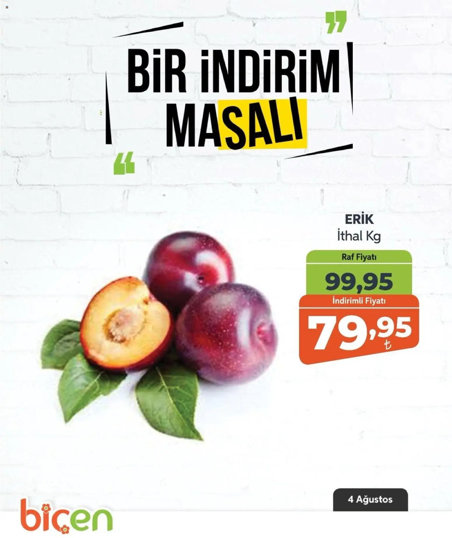 Biçen Market - Bir İndirim MaSalı - meyve