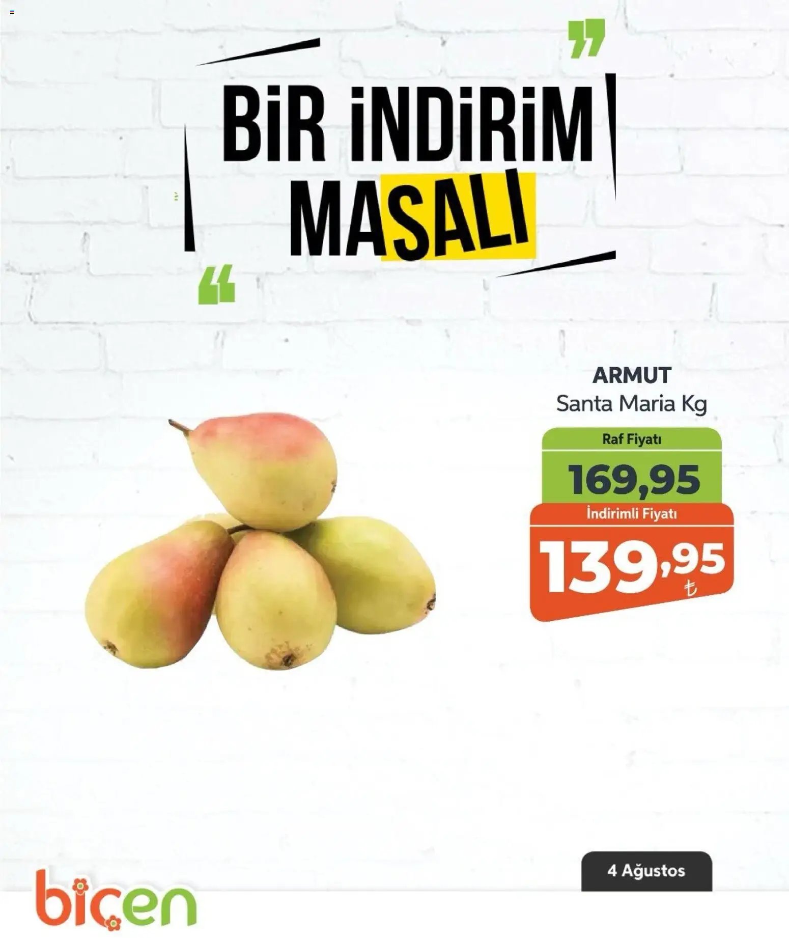 Biçen Market - Bir İndirim MaSalı - meyve