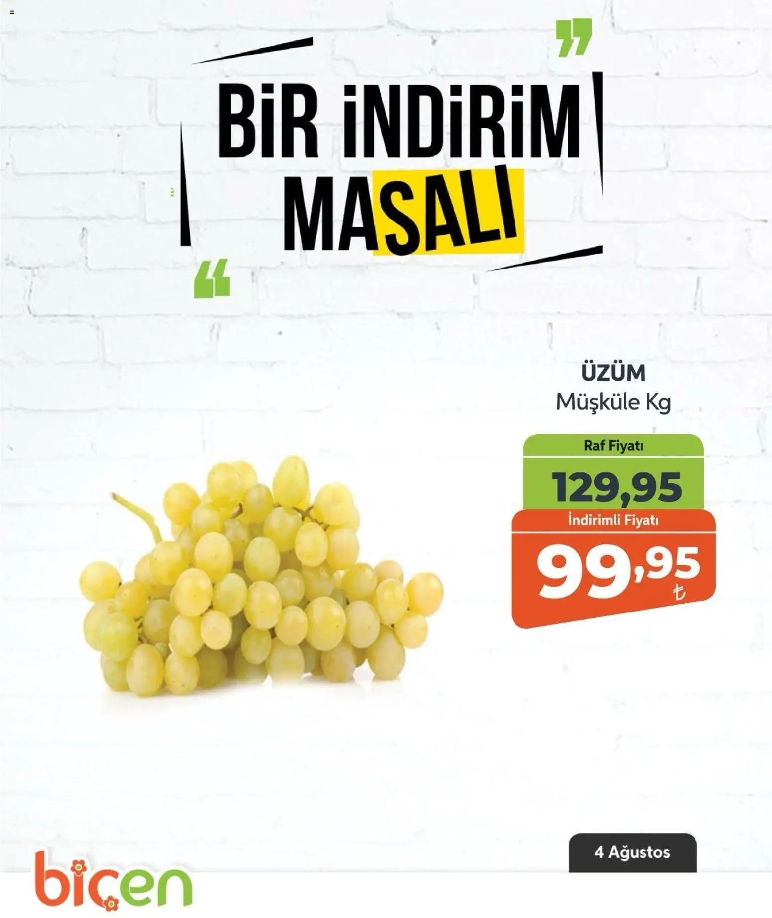 Biçen Market - Bir İndirim MaSalı - meyve