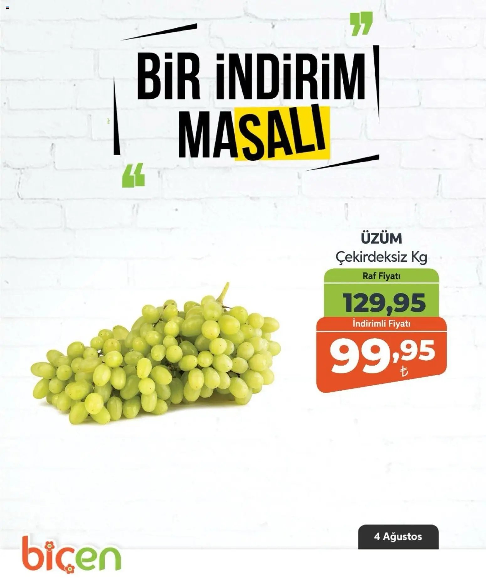 Biçen Market - Bir İndirim MaSalı - meyve
