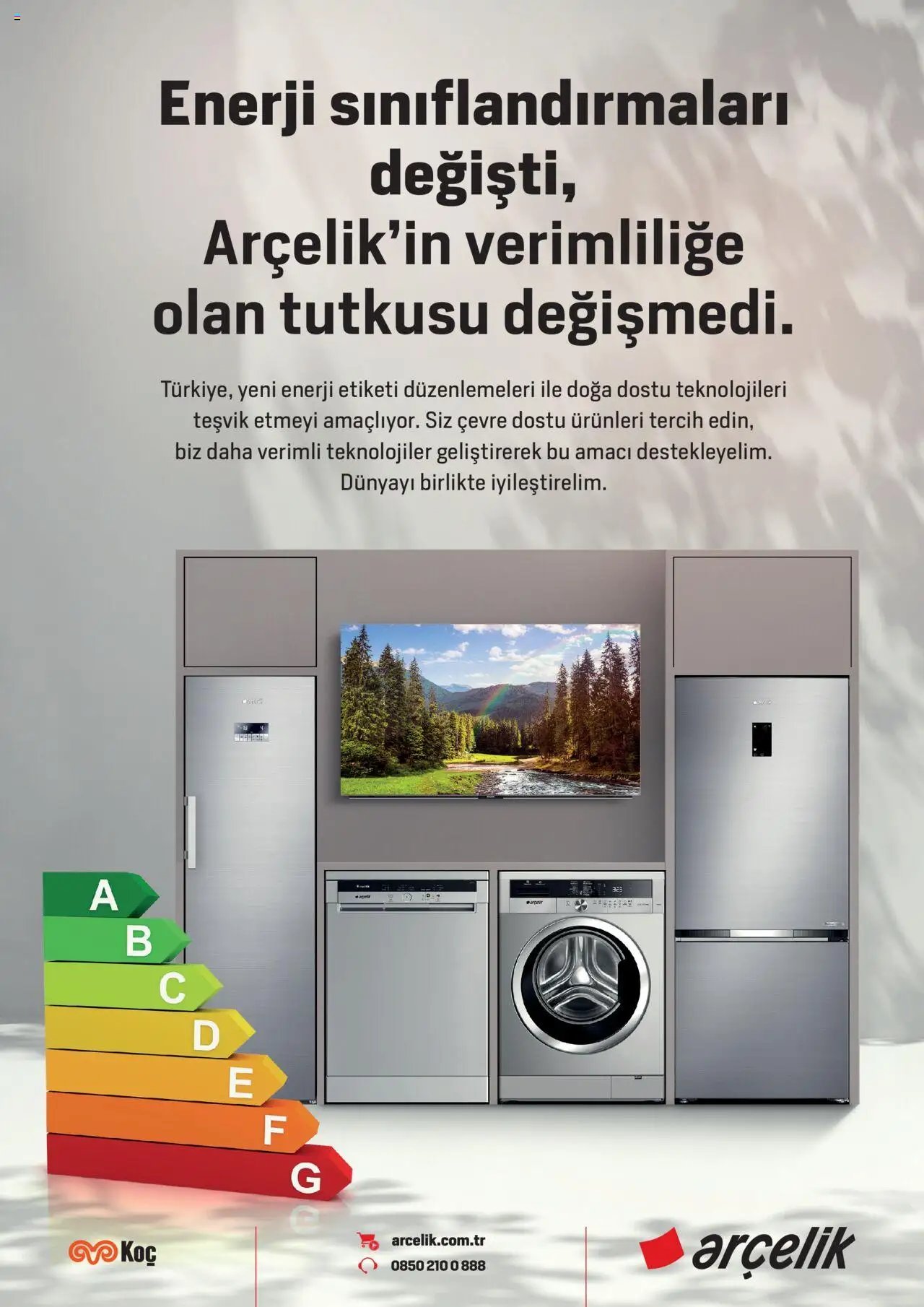 Arçelik - Enerji Sınıflandırmaları