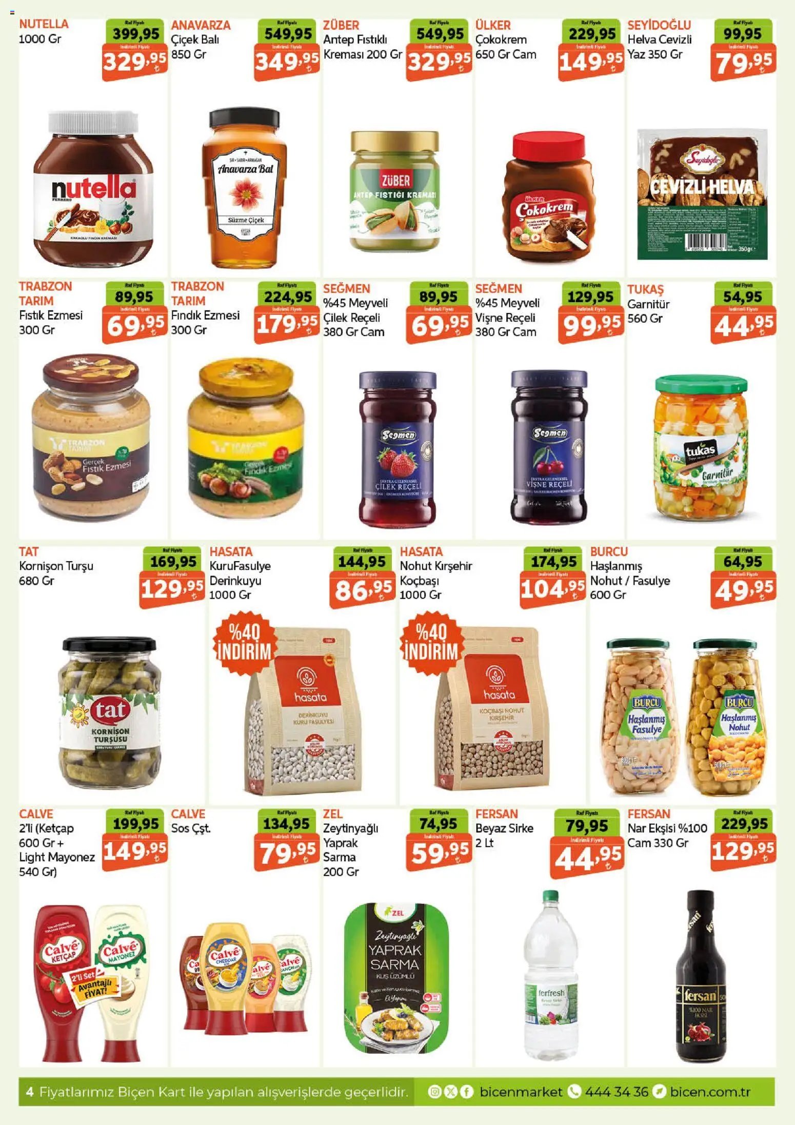 Biçen Market Katalog
