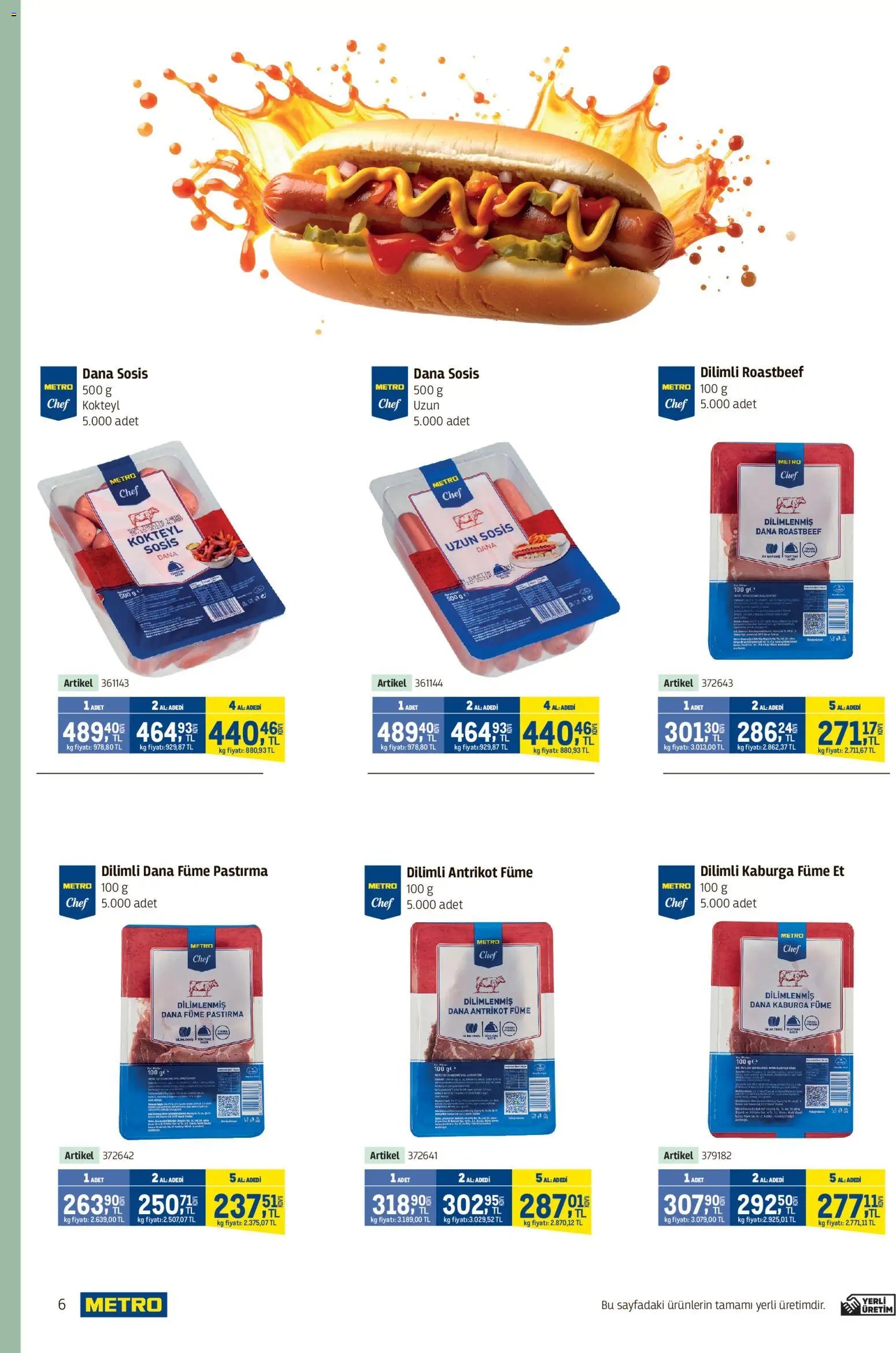 Metro - Kafeler & Pastaneler Kataloğu