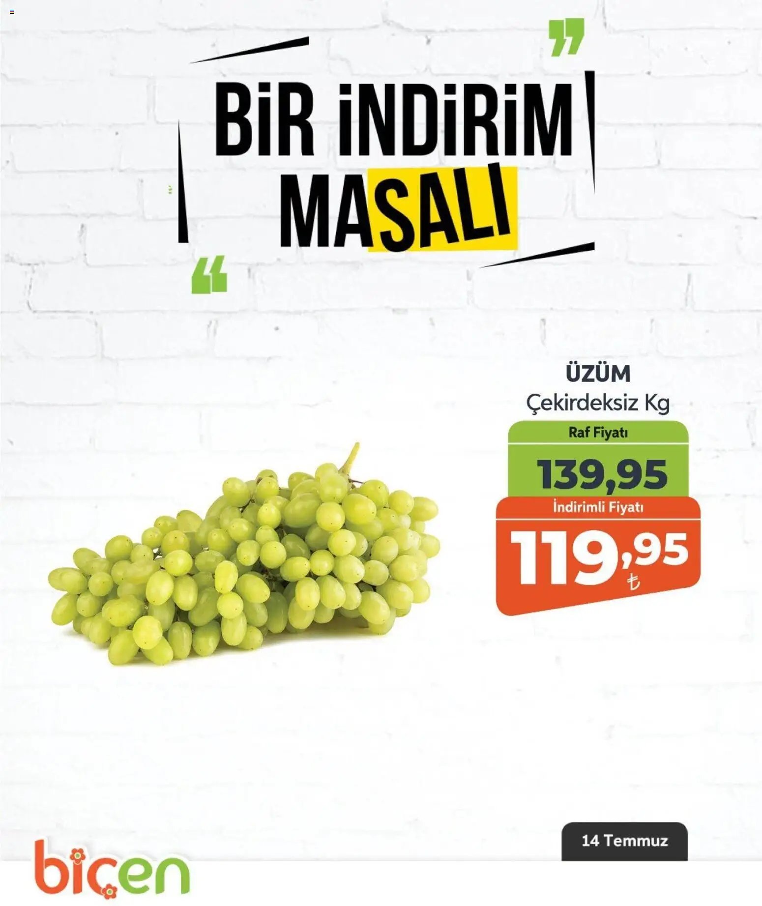 Biçen Market - Bir İndirim MaSalı - meyve