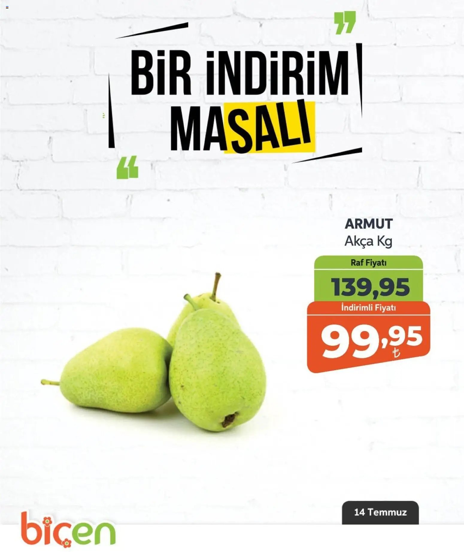 Biçen Market - Bir İndirim MaSalı - meyve