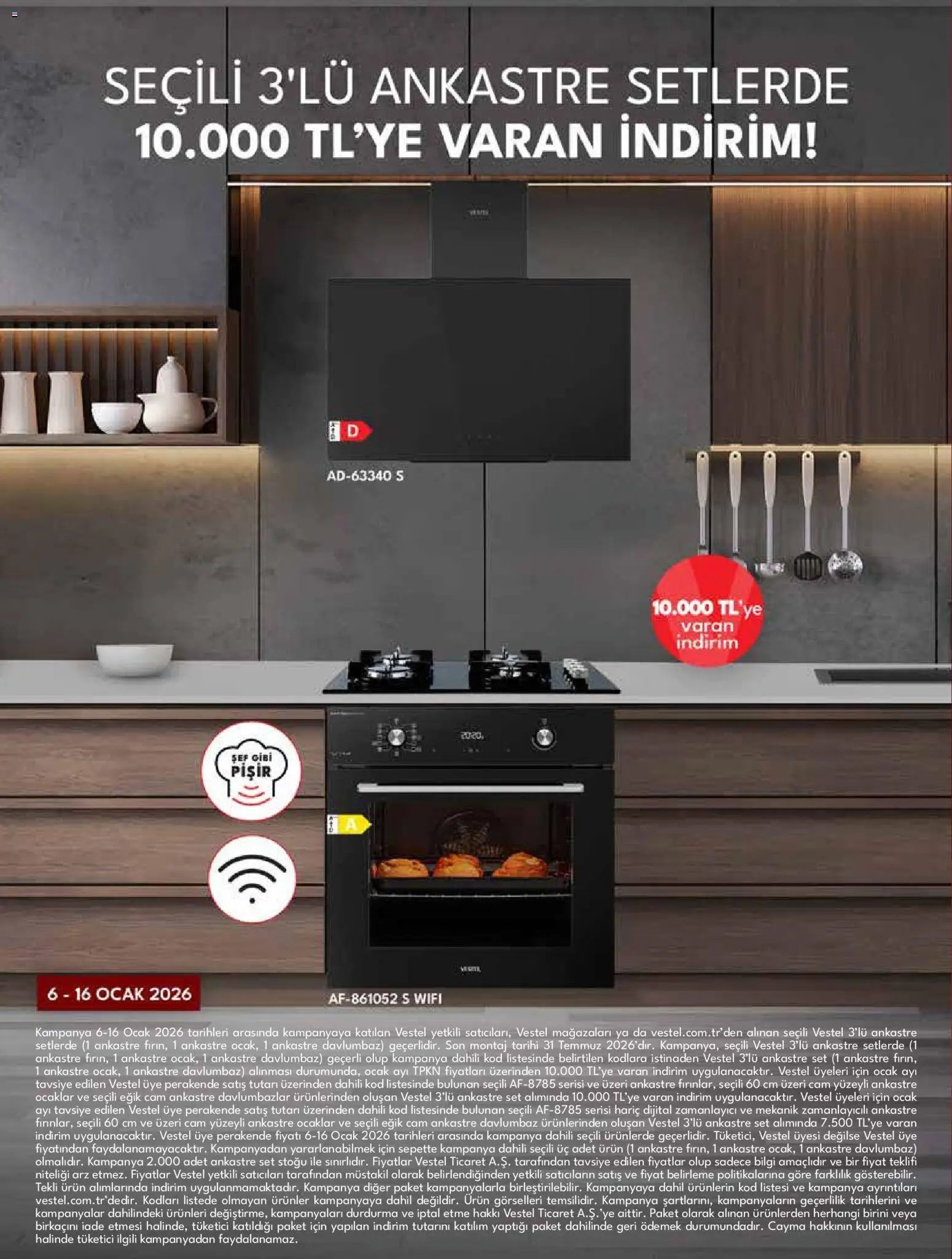 Vestel Ankastre Ürünler