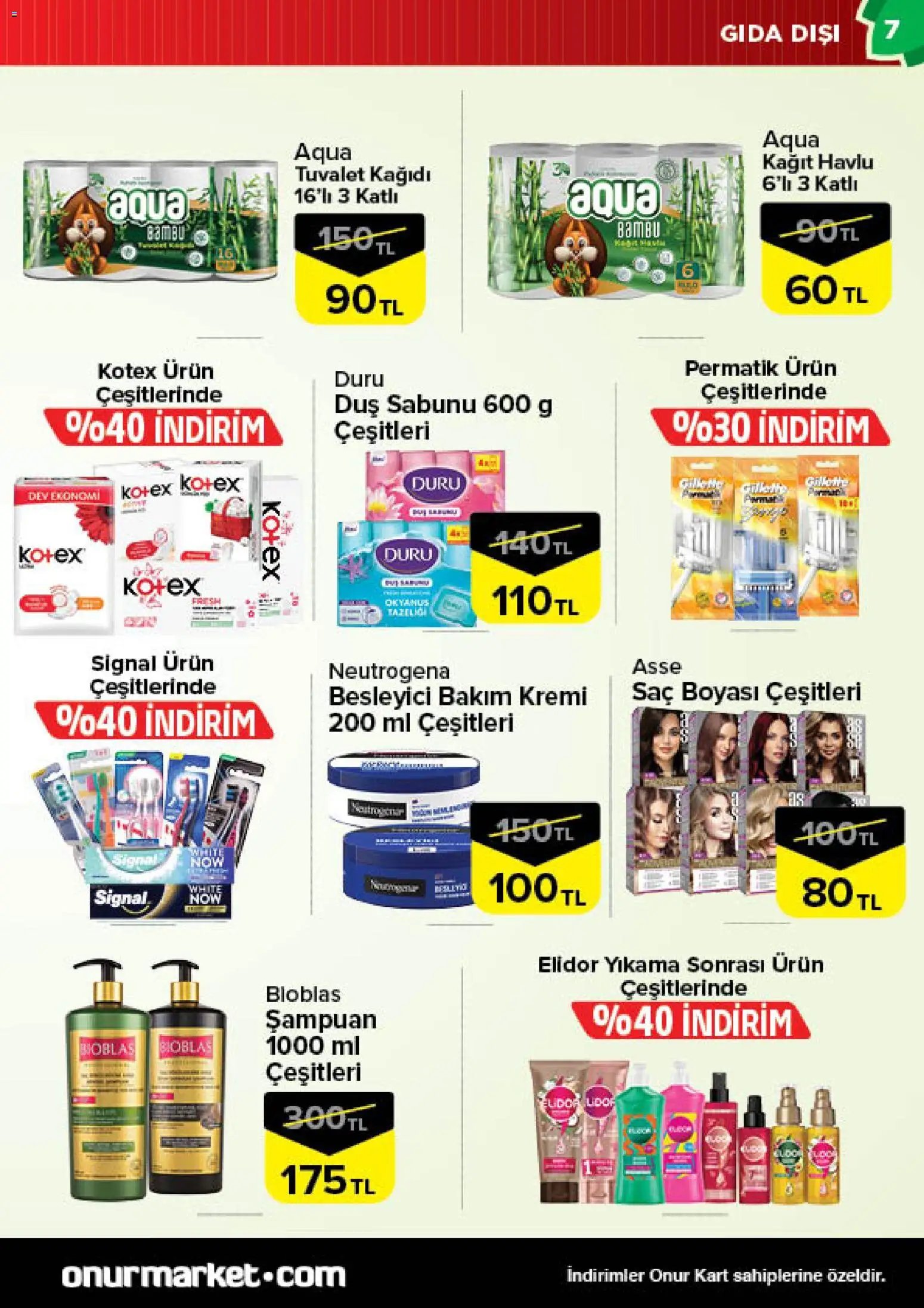 Onur Market Katalog - Bursa