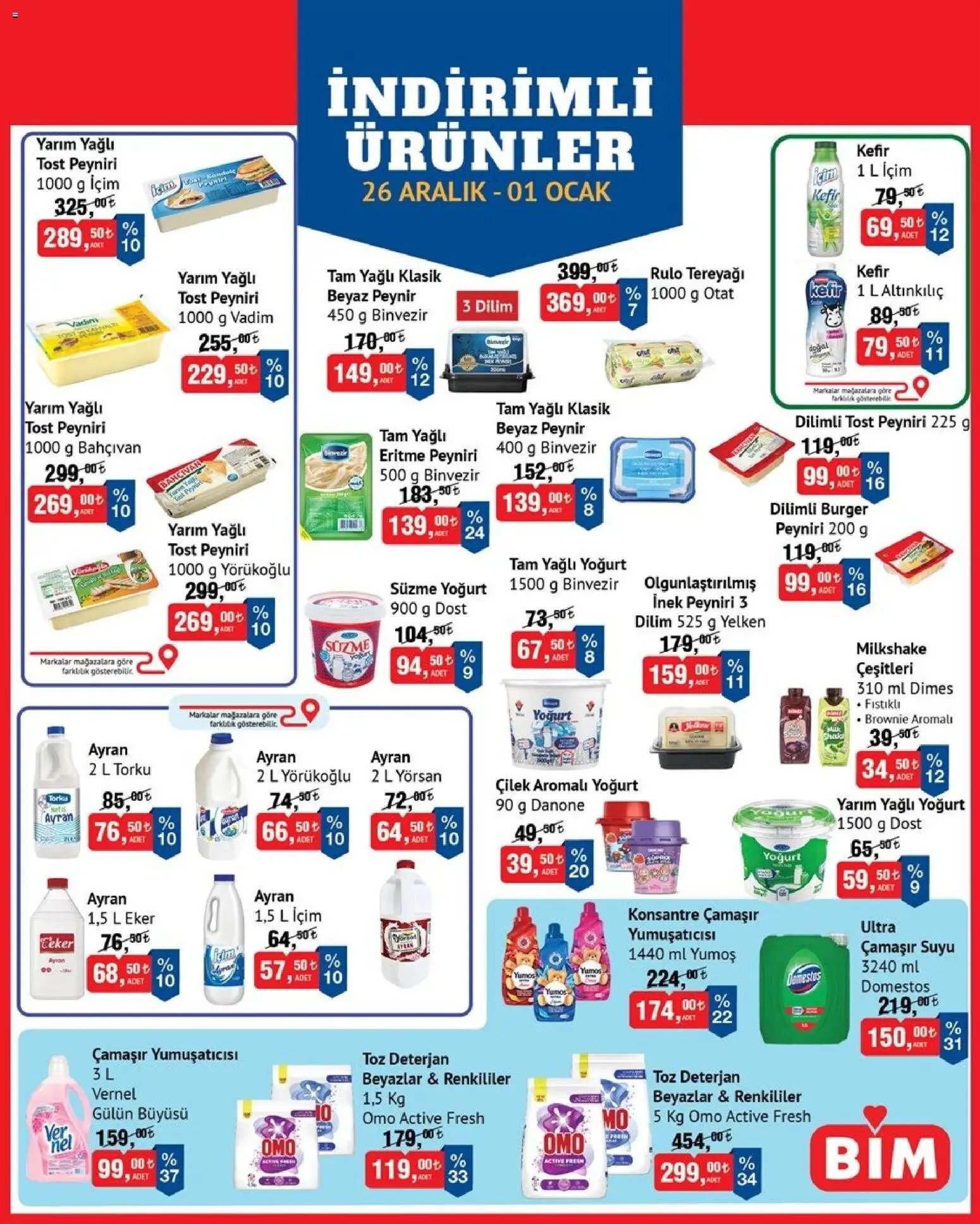 BİM İndirimli Ürünler