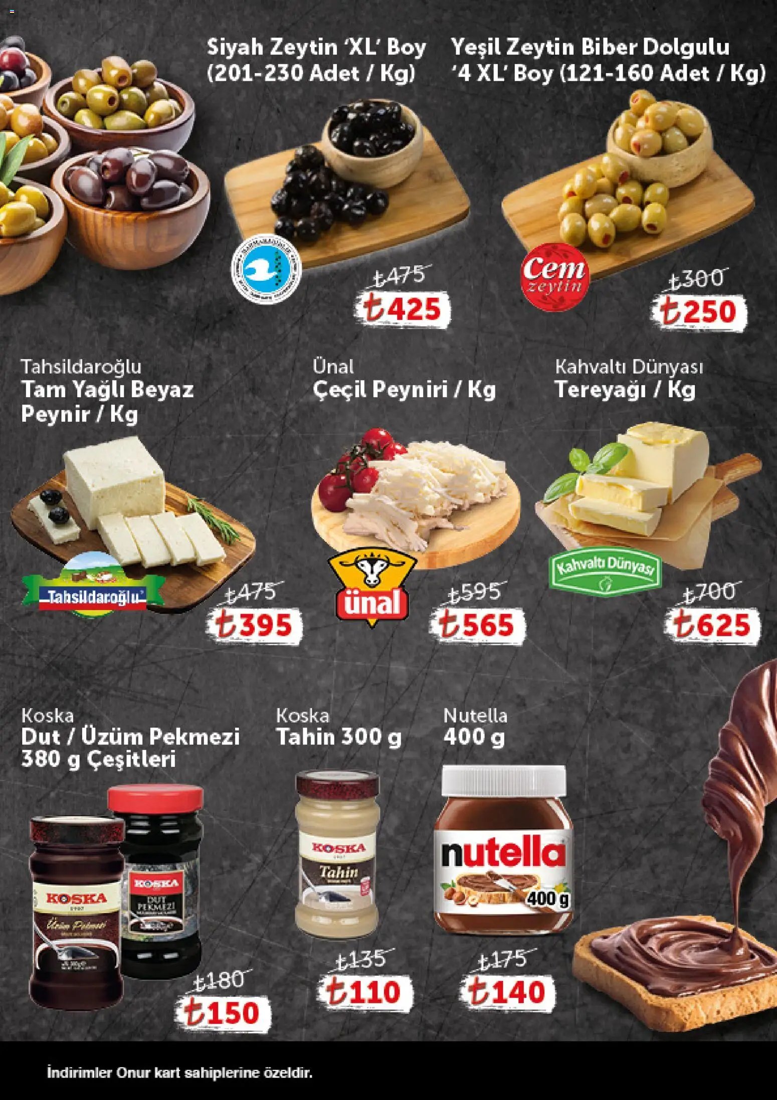 Onur Market - Katalog Gurme