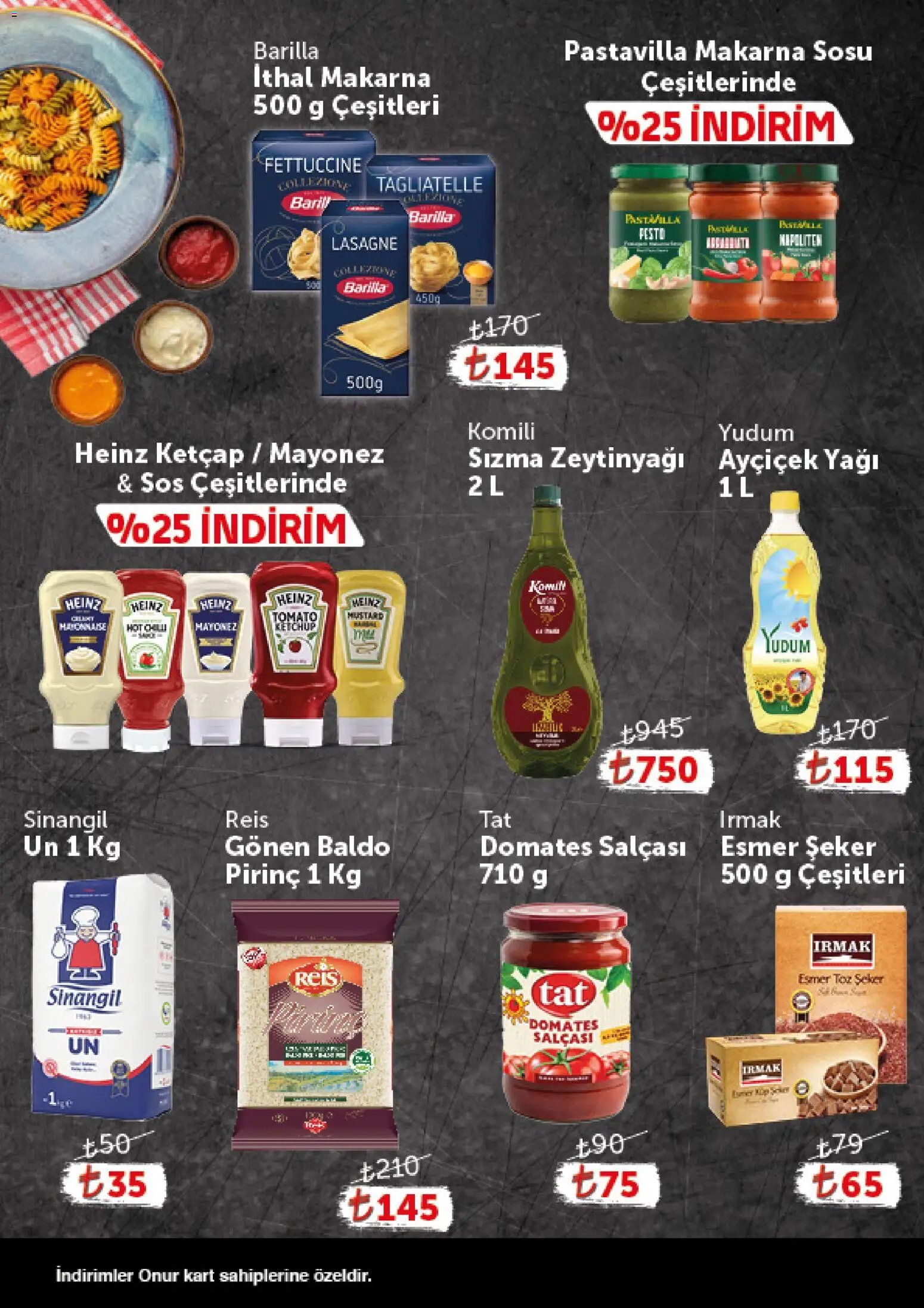 Onur Market - Katalog Gurme