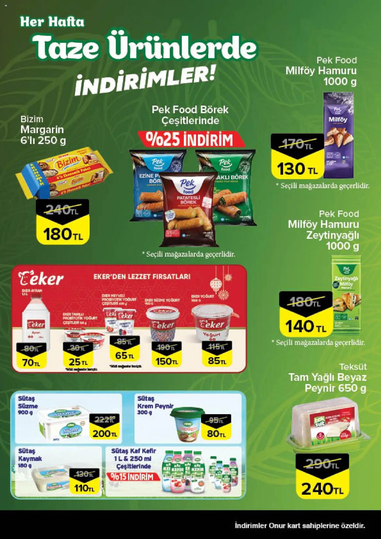 Onur Market - Taze Ürünlerde İndirimler - İstanbul