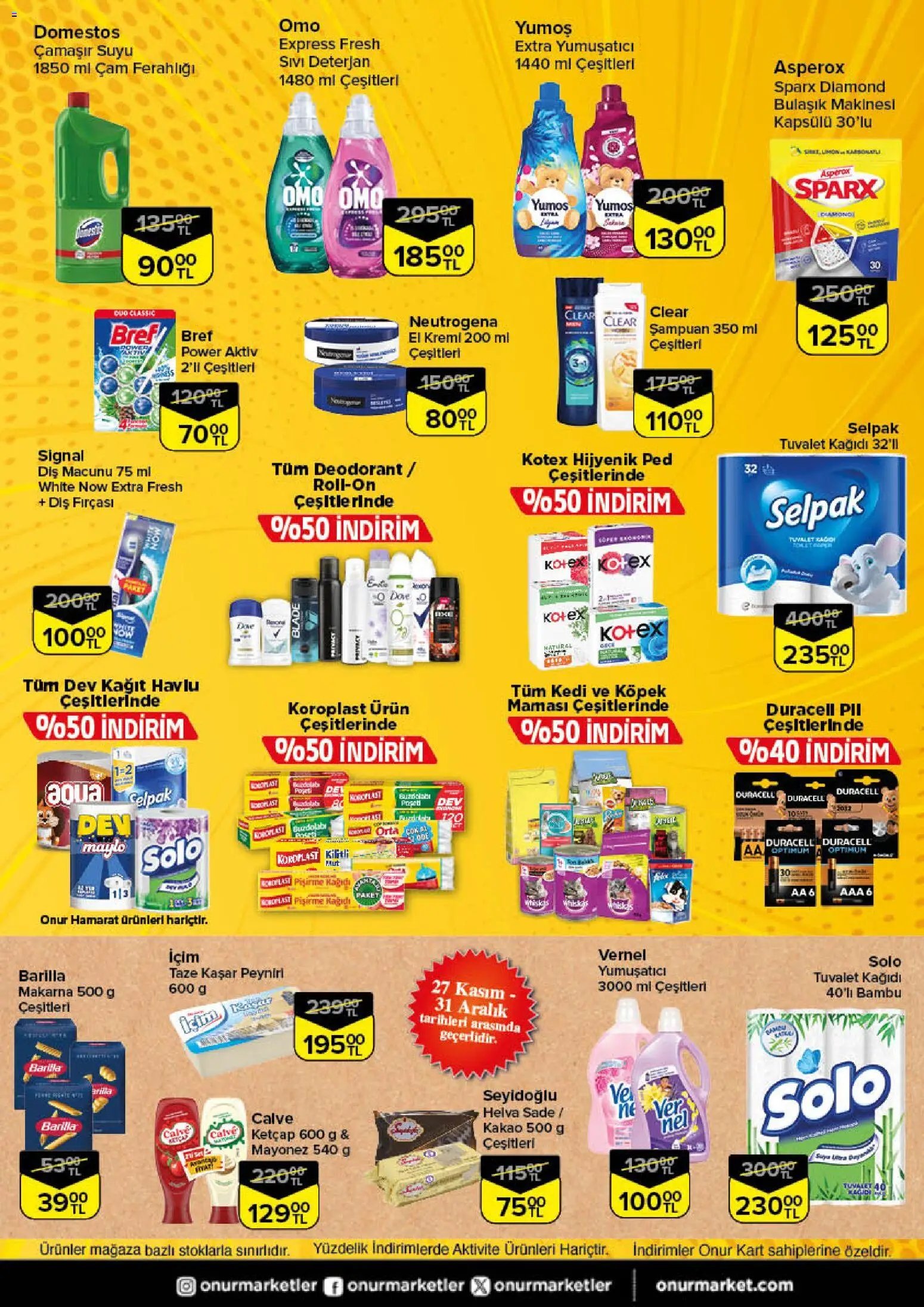 Onur Market Katalog -Trakya