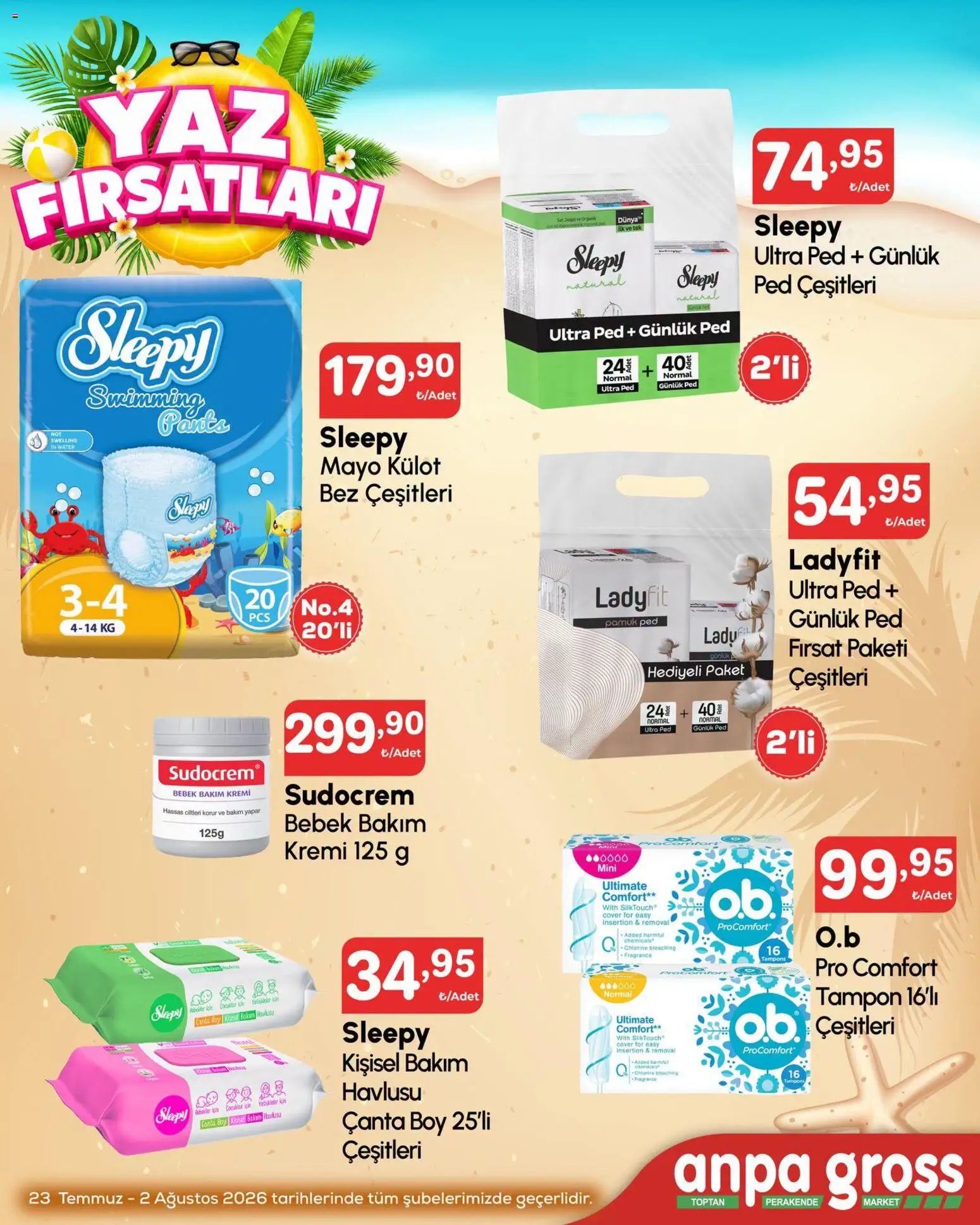 Anpa Gross - Yaz Frsatları