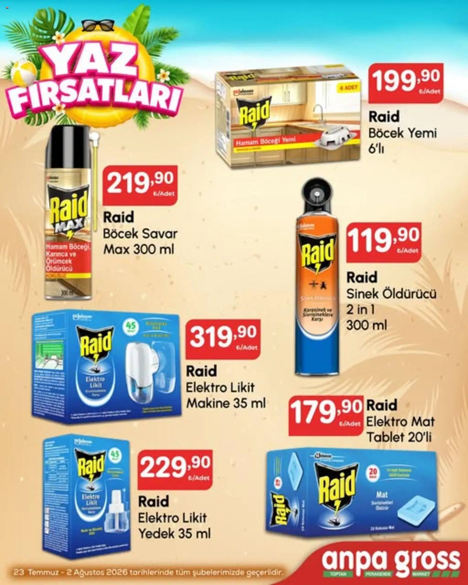 Anpa Gross - Yaz Frsatları