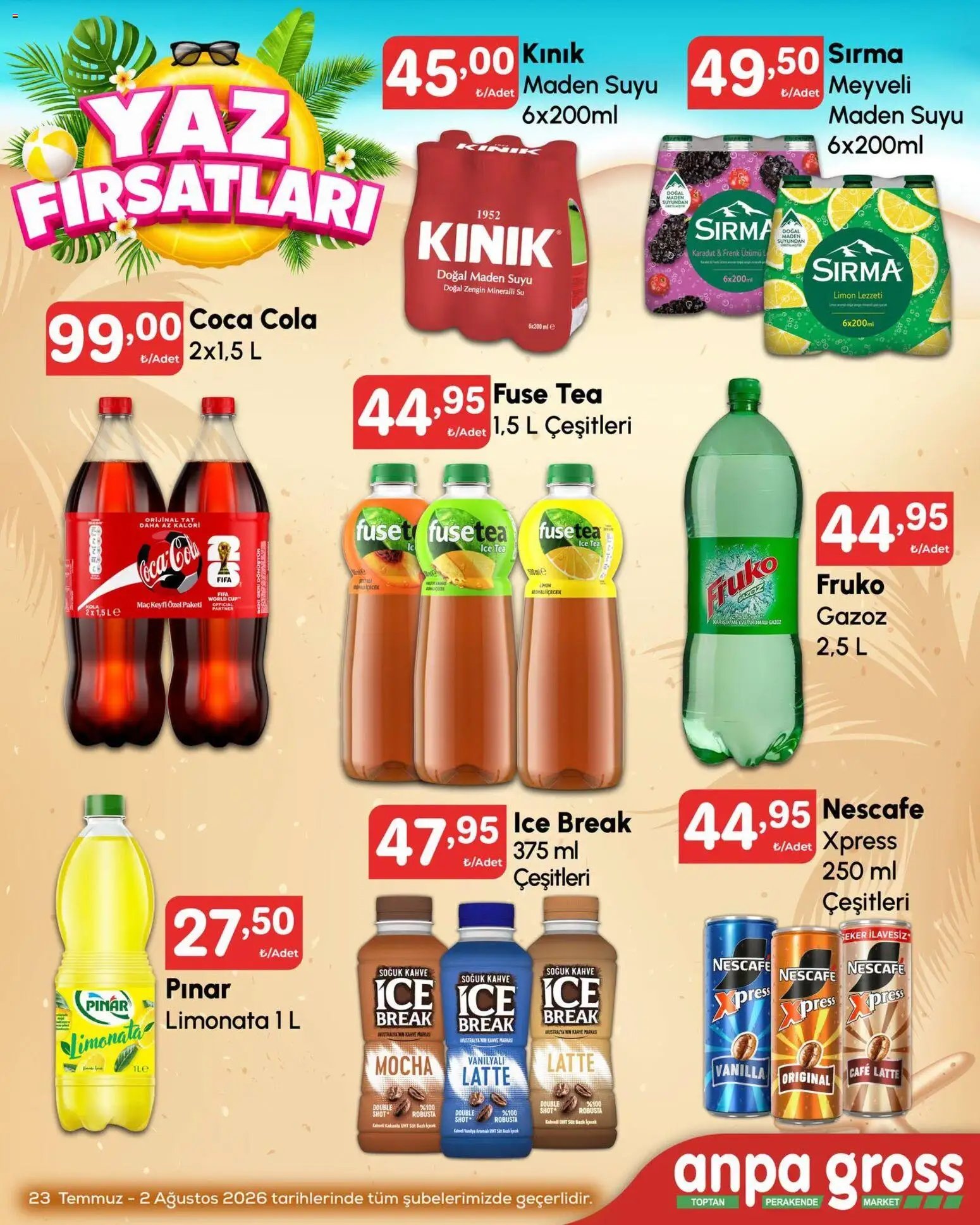 Anpa Gross - Yaz Frsatları
