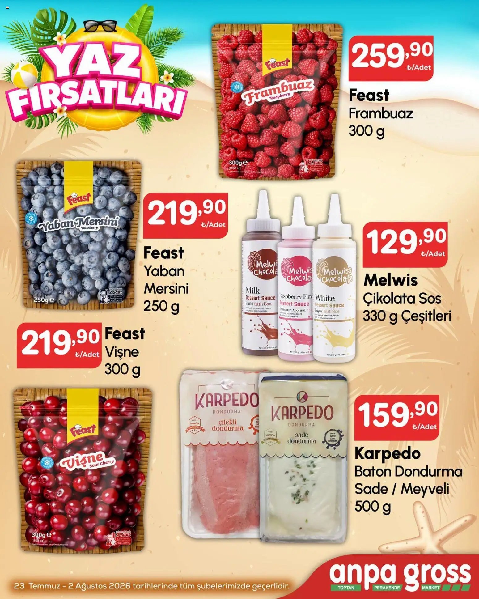 Anpa Gross - Yaz Frsatları