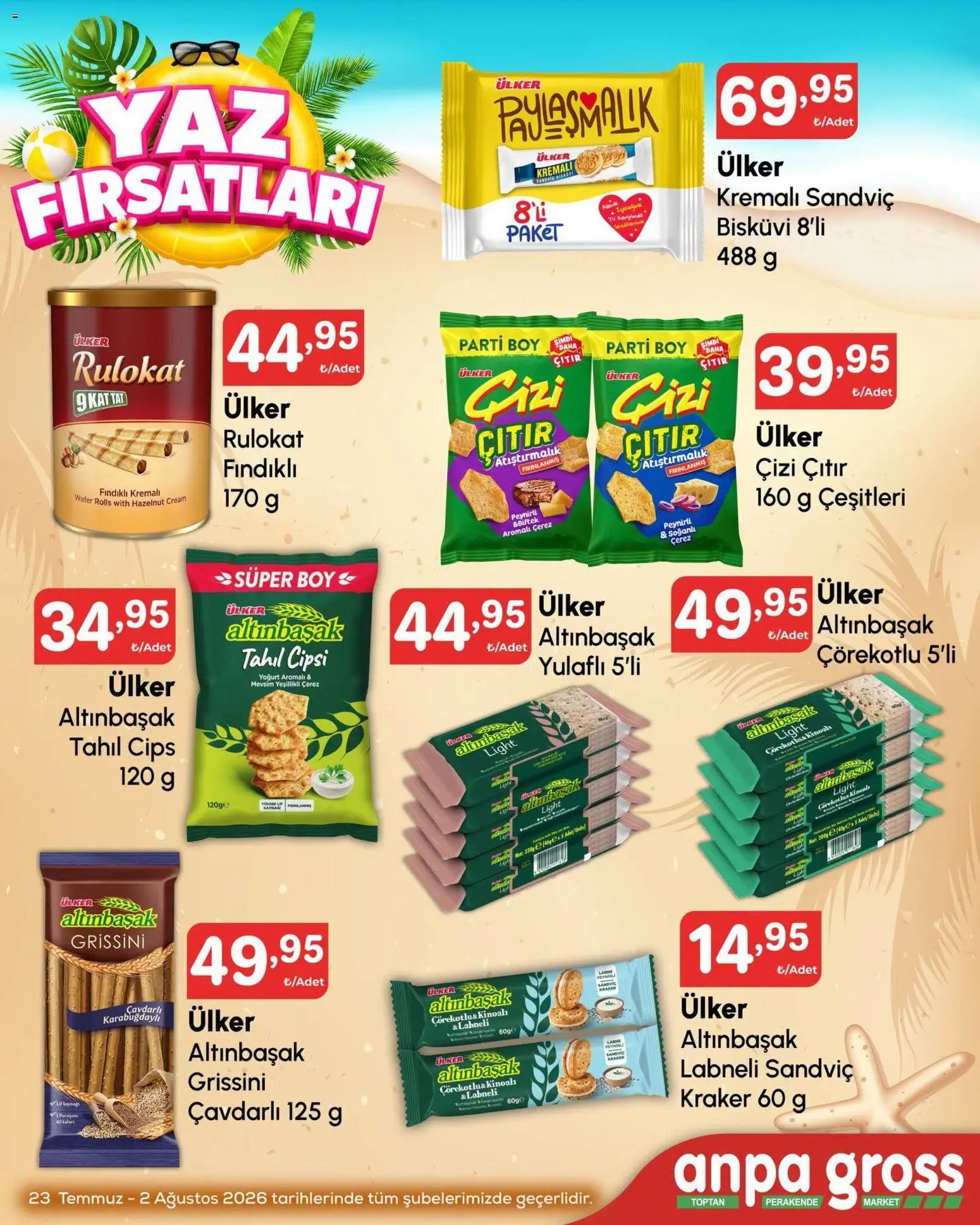 Anpa Gross - Yaz Frsatları