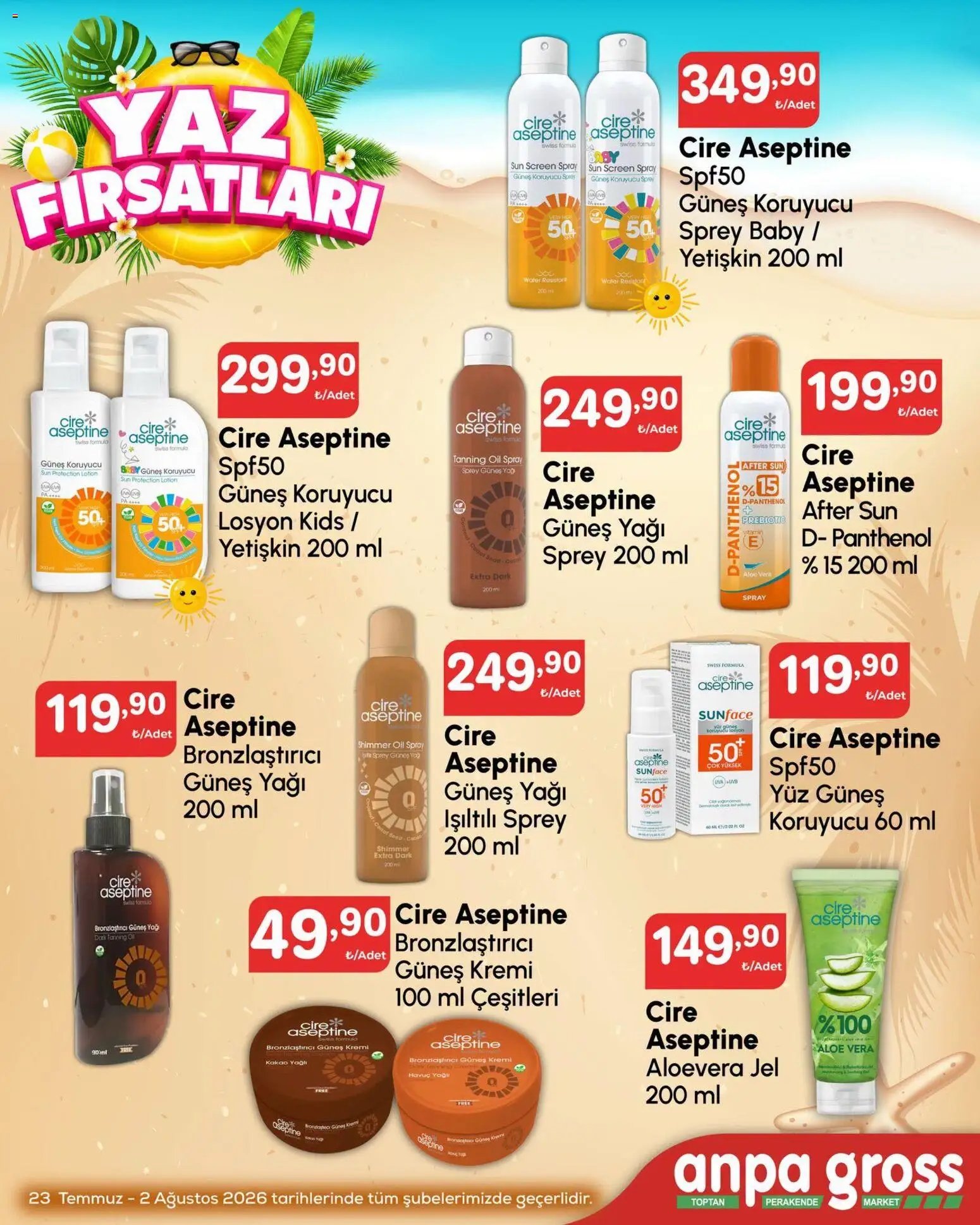 Anpa Gross - Yaz Frsatları