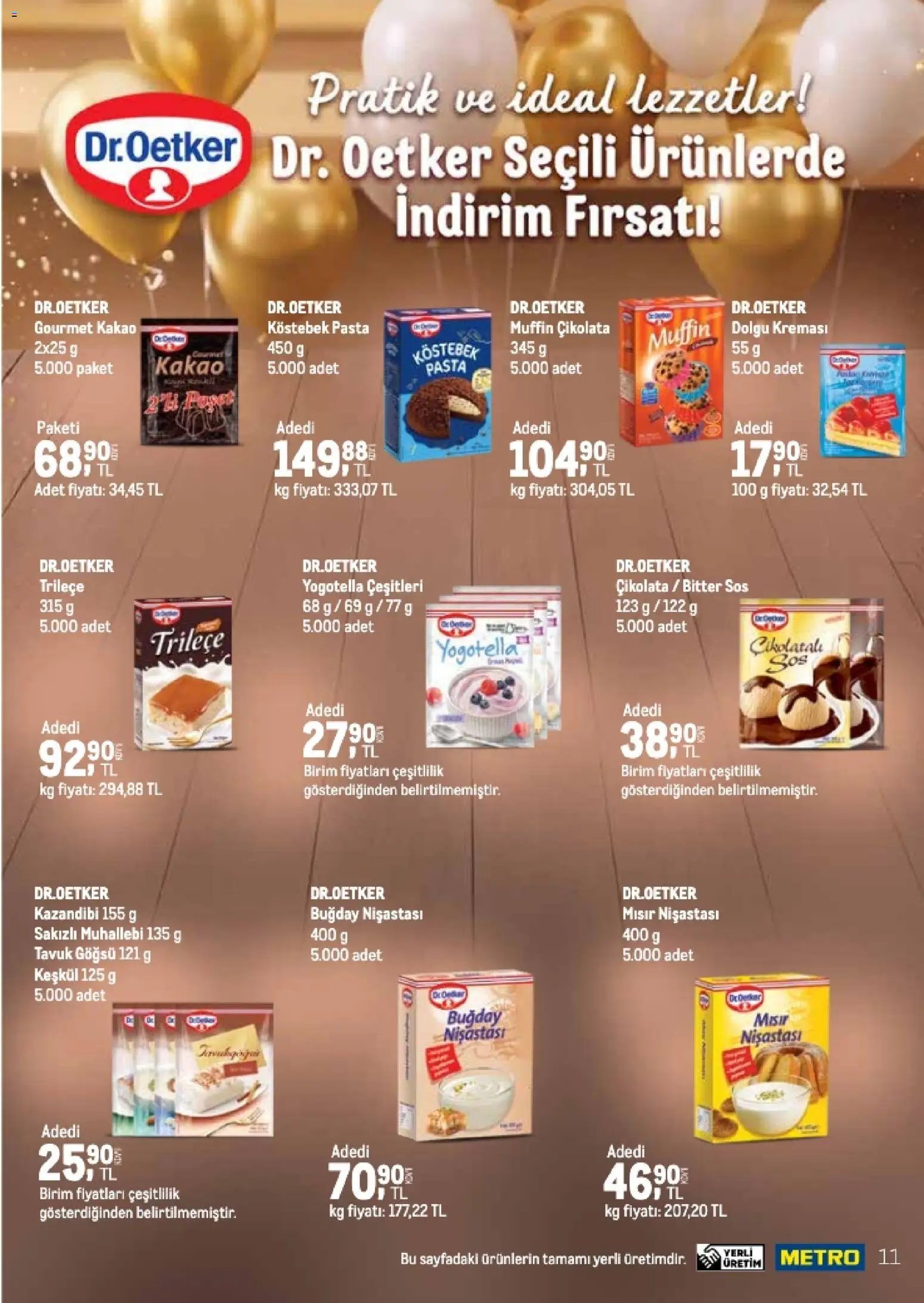 Metro - Q4 Tedarikçi Flyer