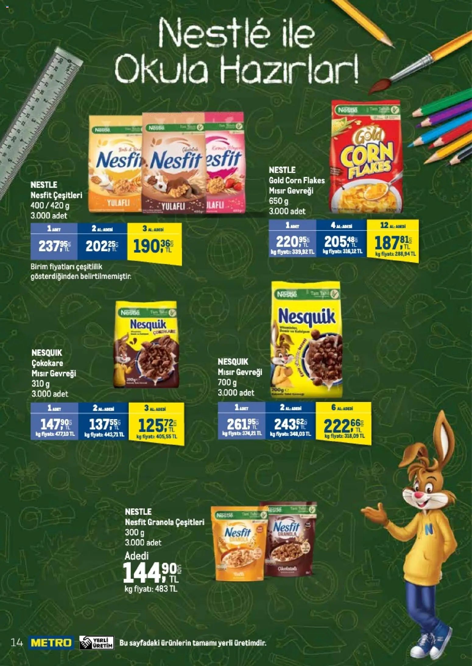 Metro - Q4 Tedarikçi Flyer