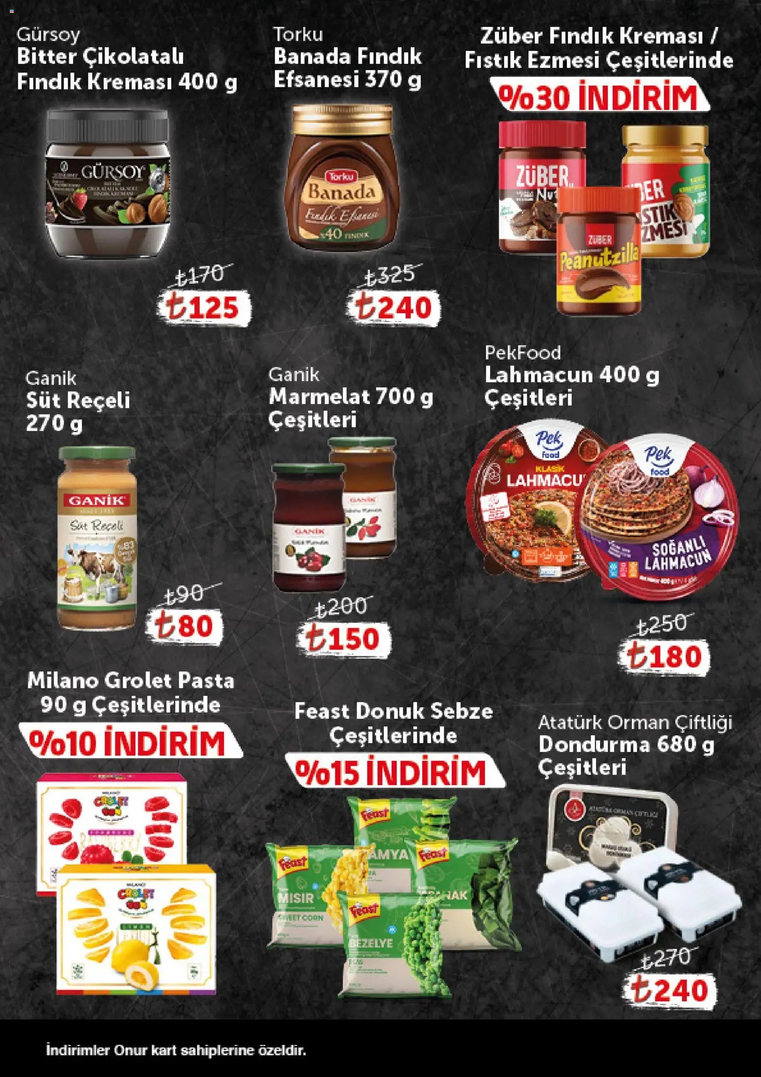 Onur Market - Katalog Gurme