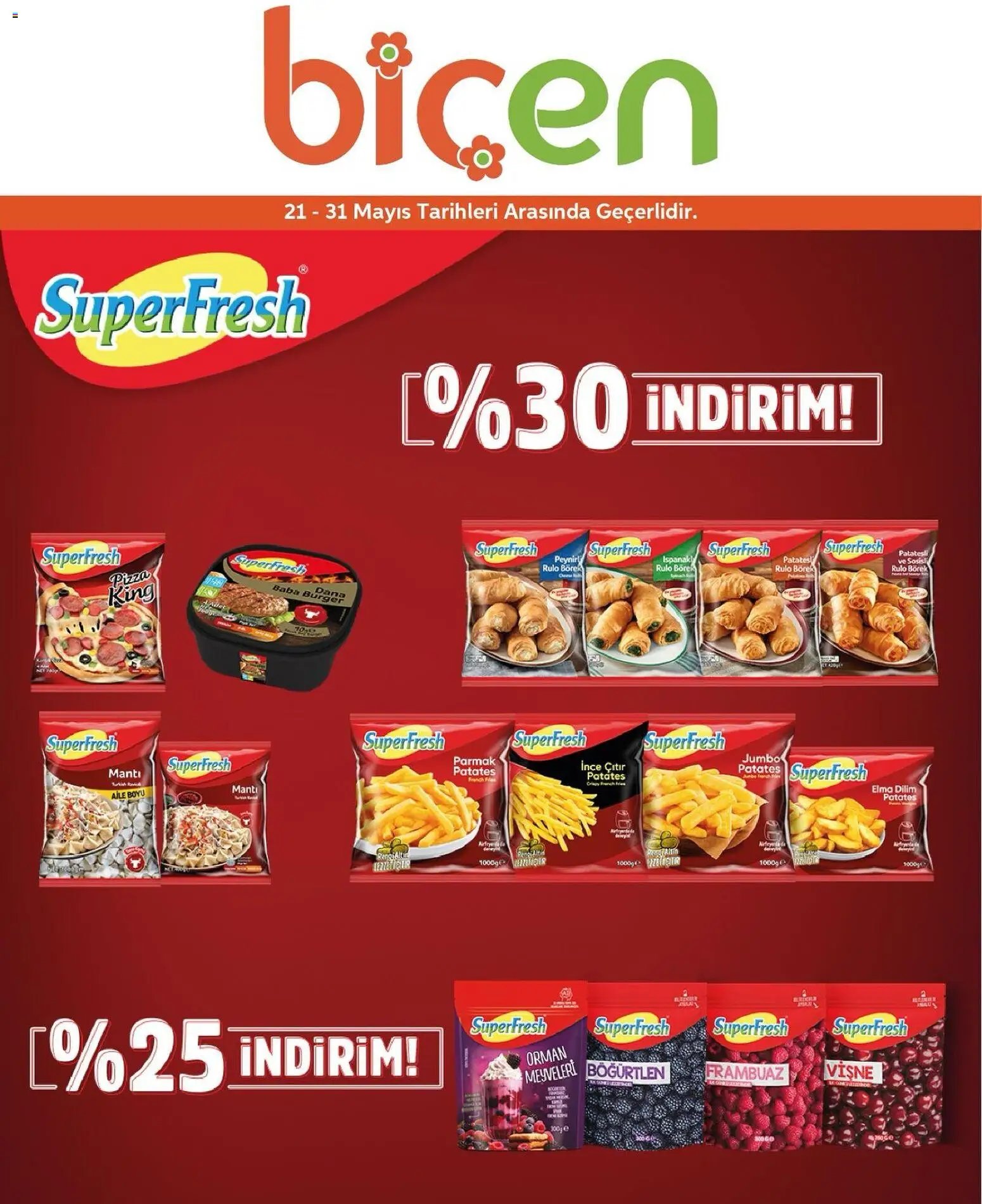 Biçen Market İndirim SuperFresh