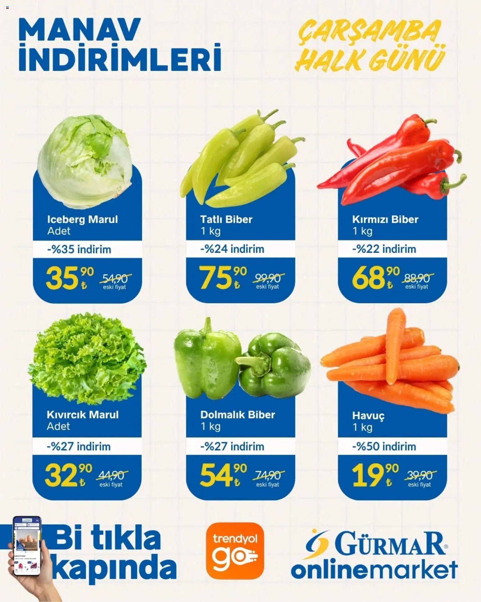 Gürmar - Manav İndirimleri
