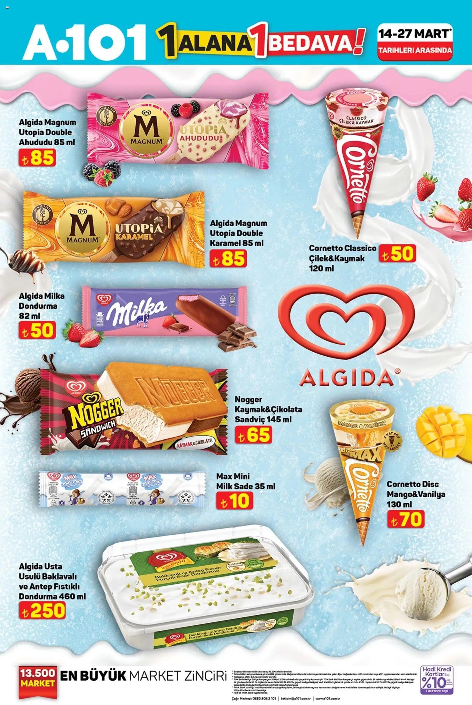 A101 - 1 Alana 1 Bedava