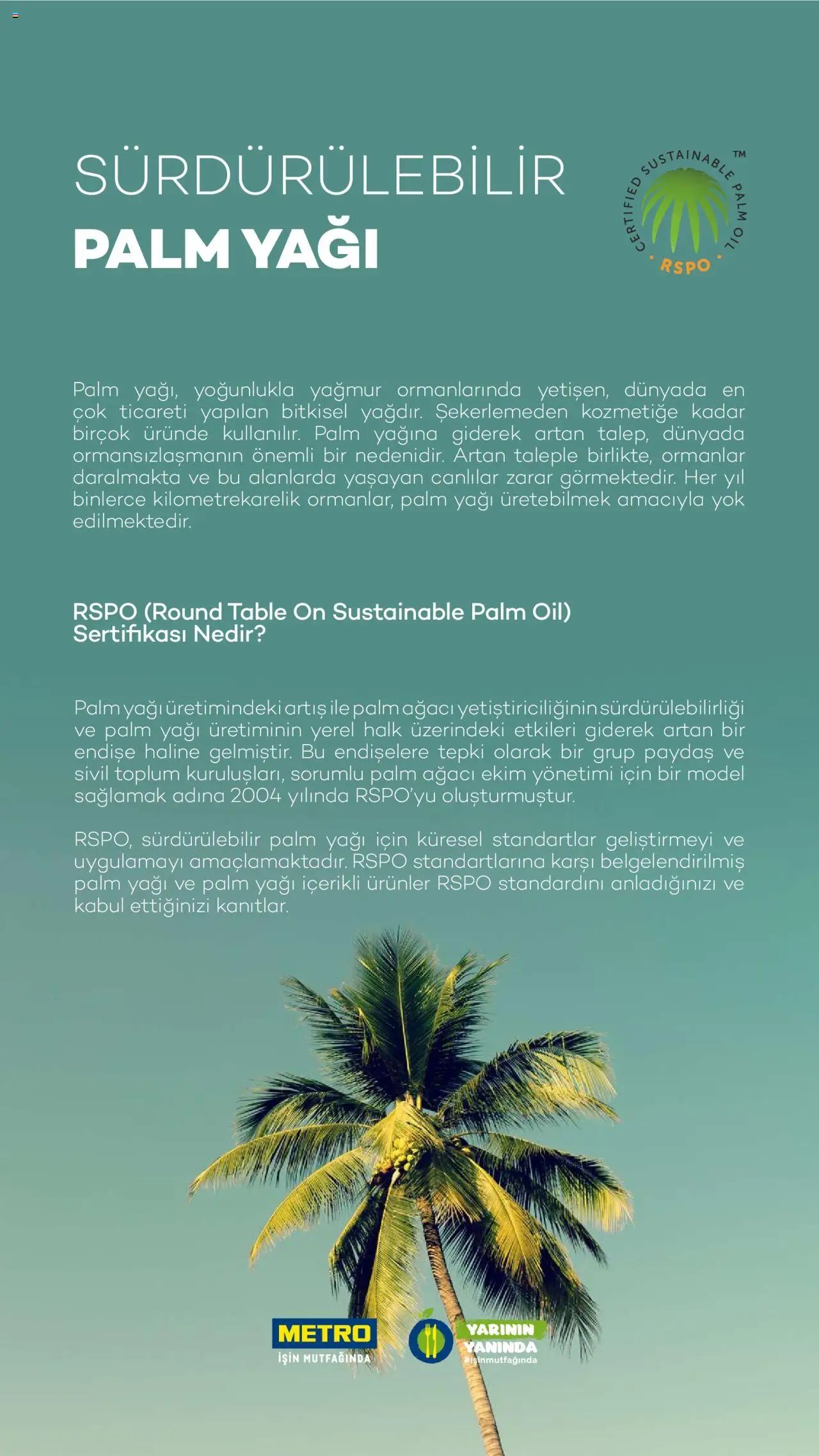 Metro Sürdürülebilir Ürünler Kataloğu