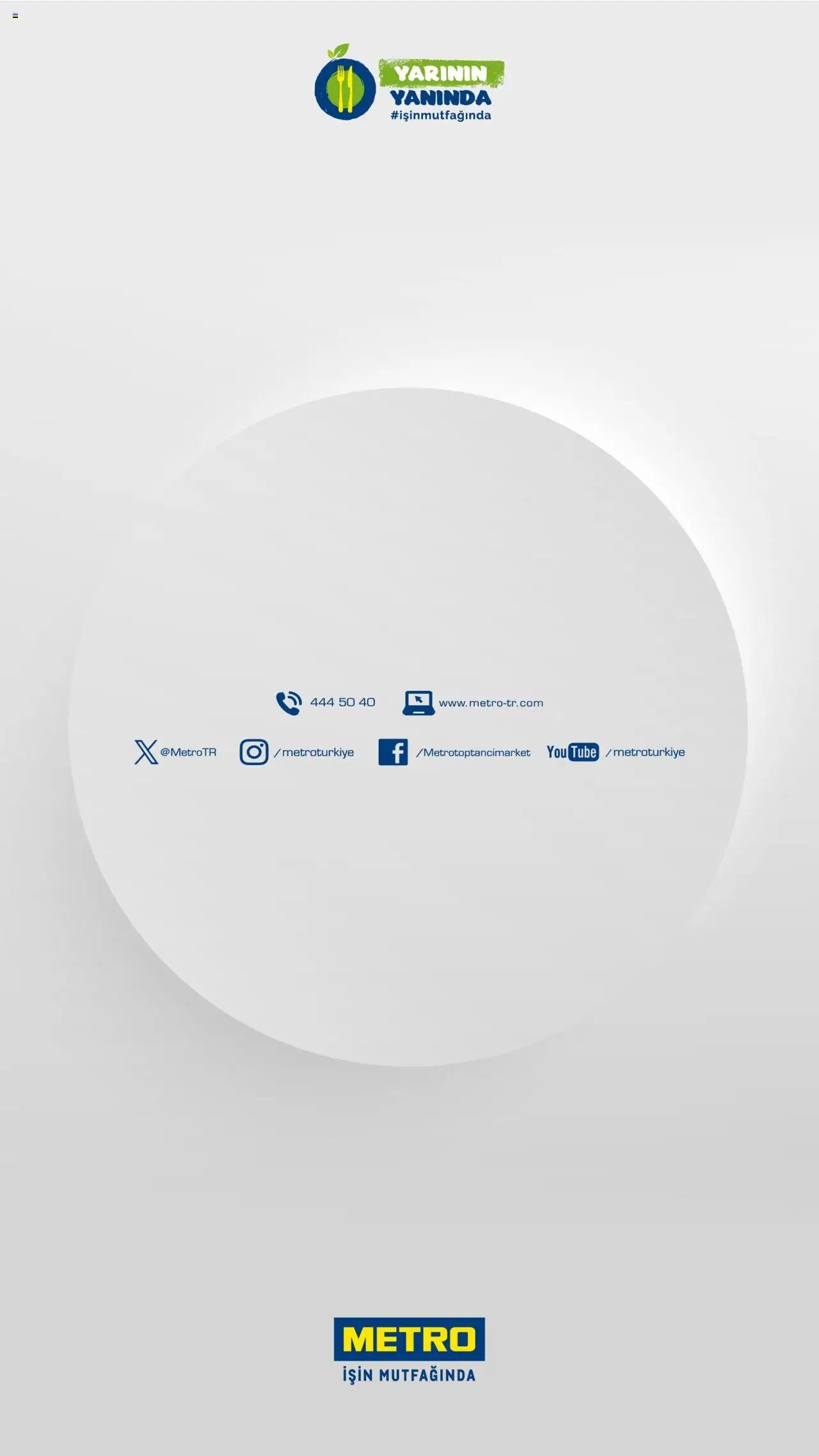 Metro Sürdürülebilir Ürünler Kataloğu