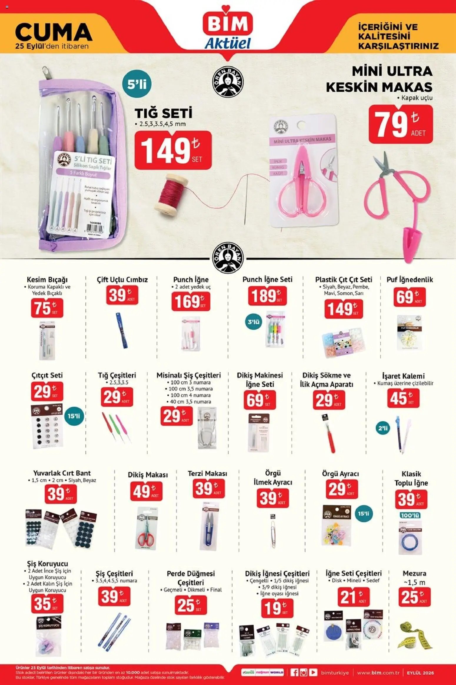 BİM - Katalog Cuma