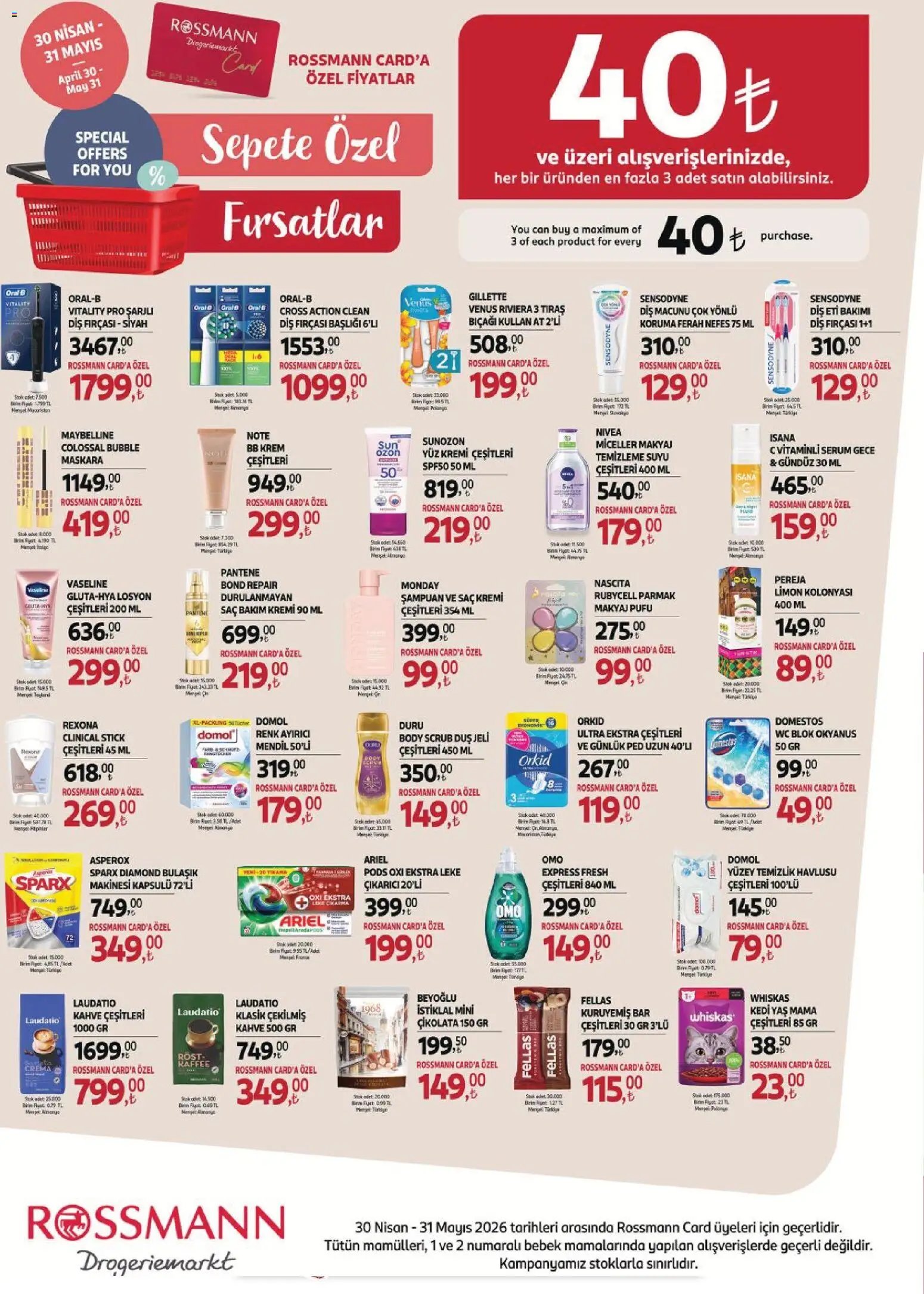 Rossmann - Mayıs Kişisel Bakım Kataloğu
