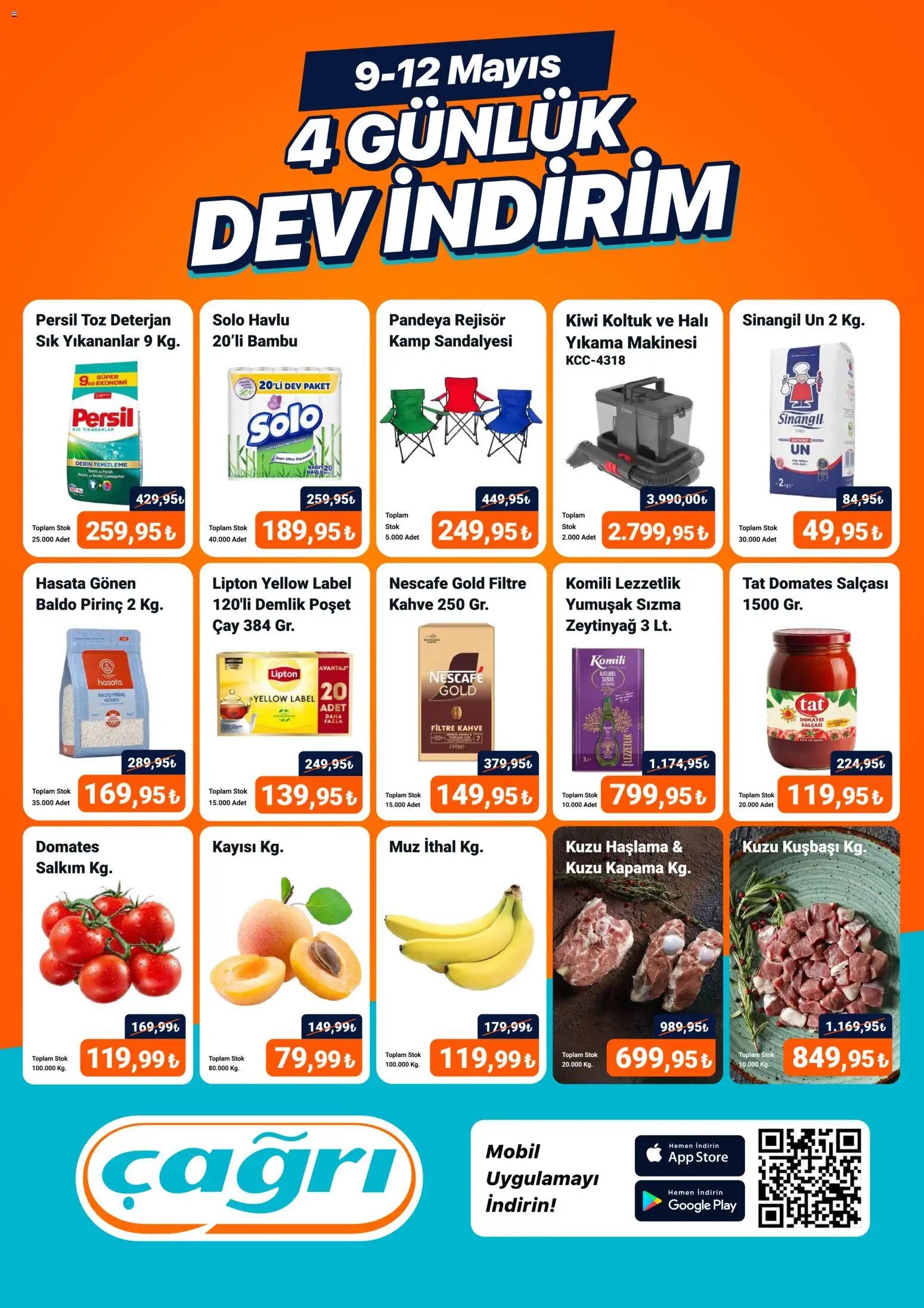 Çağrı Market - 4 Günlük Dev İndirim