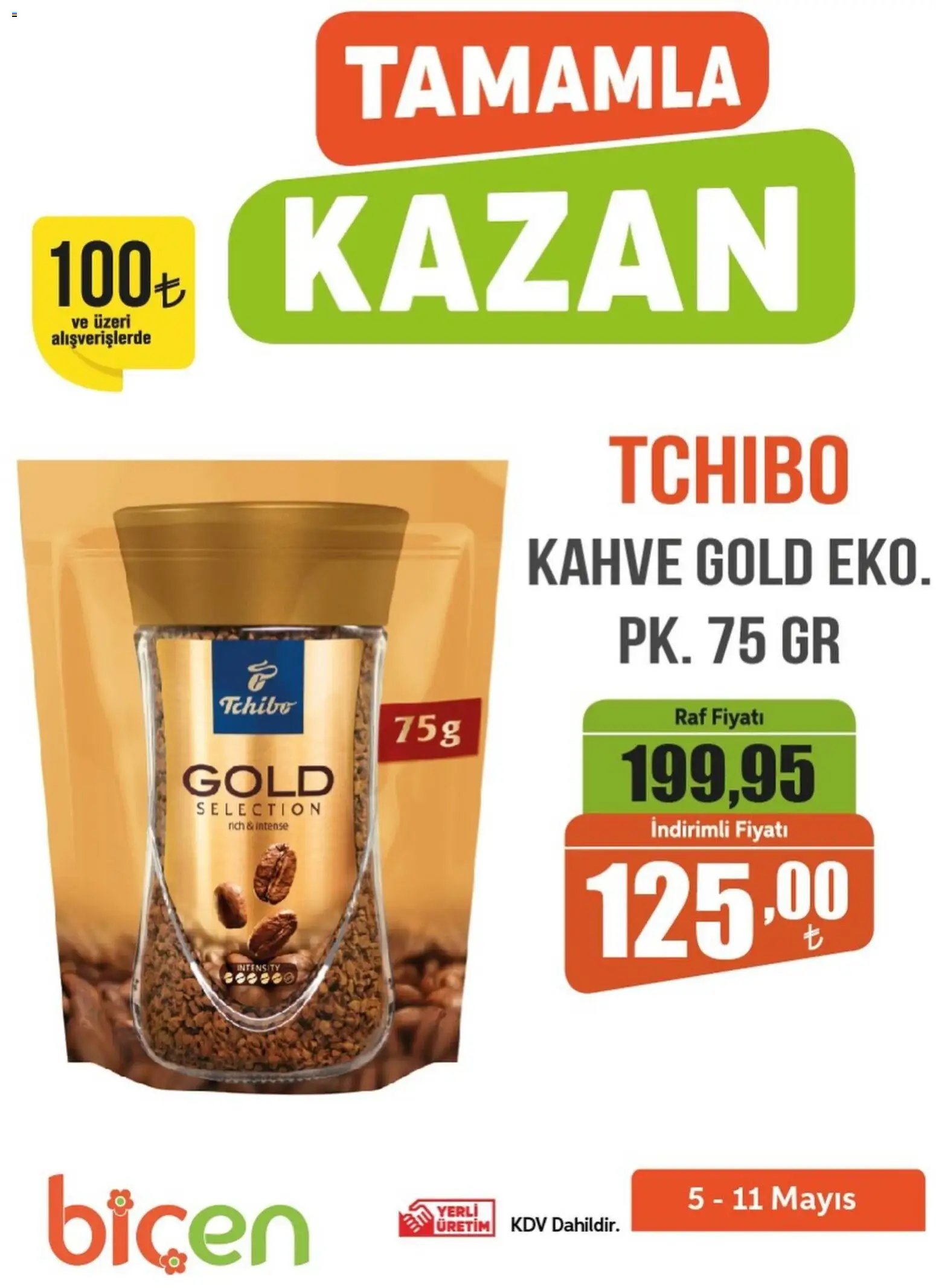 Biçen Market - Tamamla Kazan