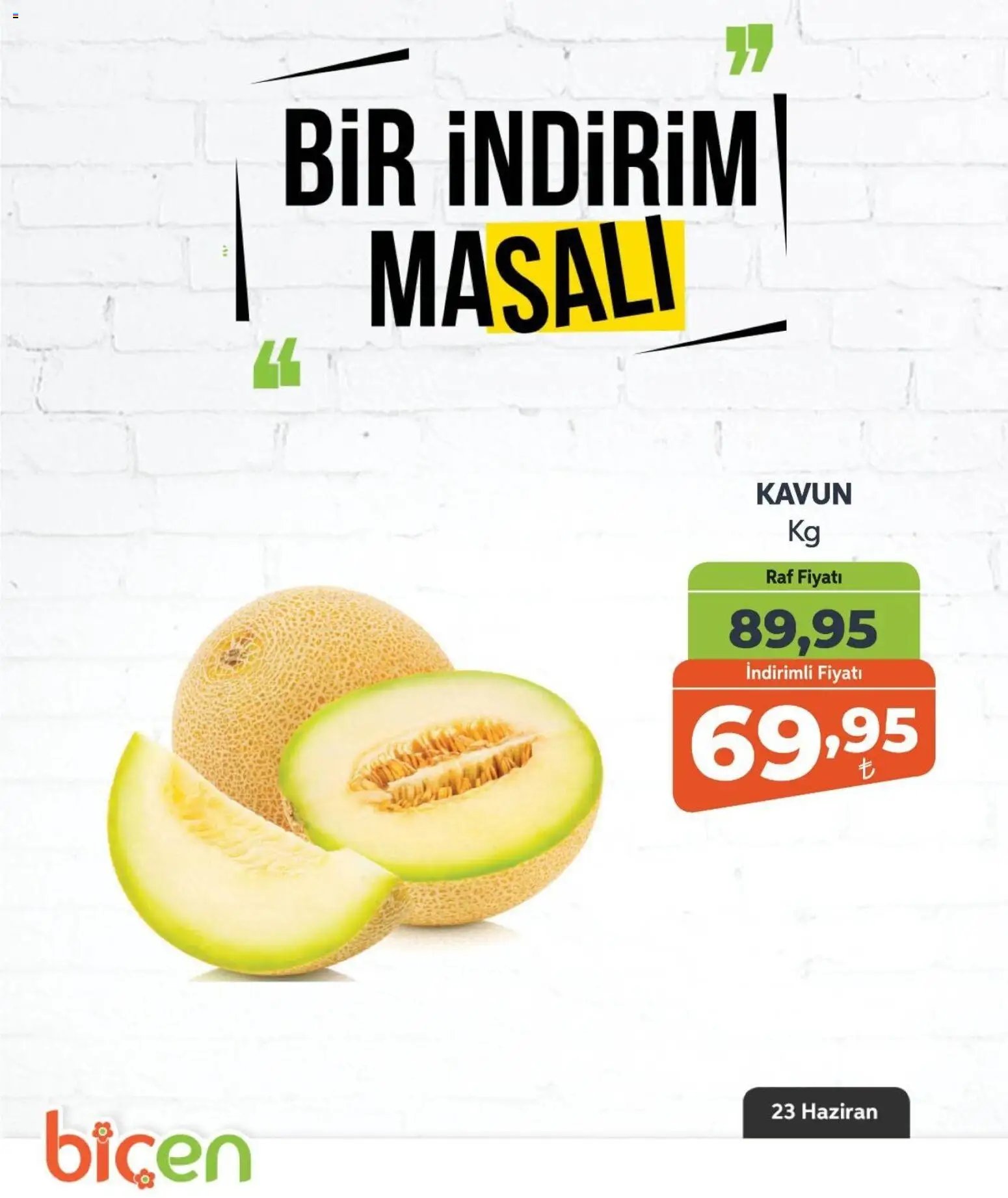 Biçen Market - Bir İndirim MaSalı - meyve