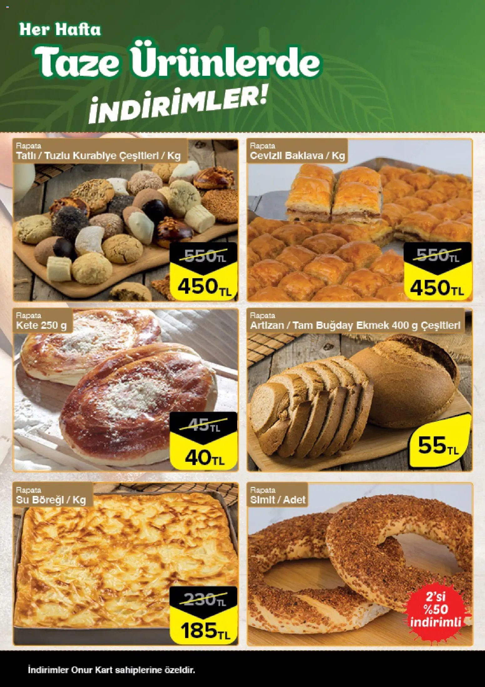 Onur Market - Taze Ürünlerde İndirimler Trakya