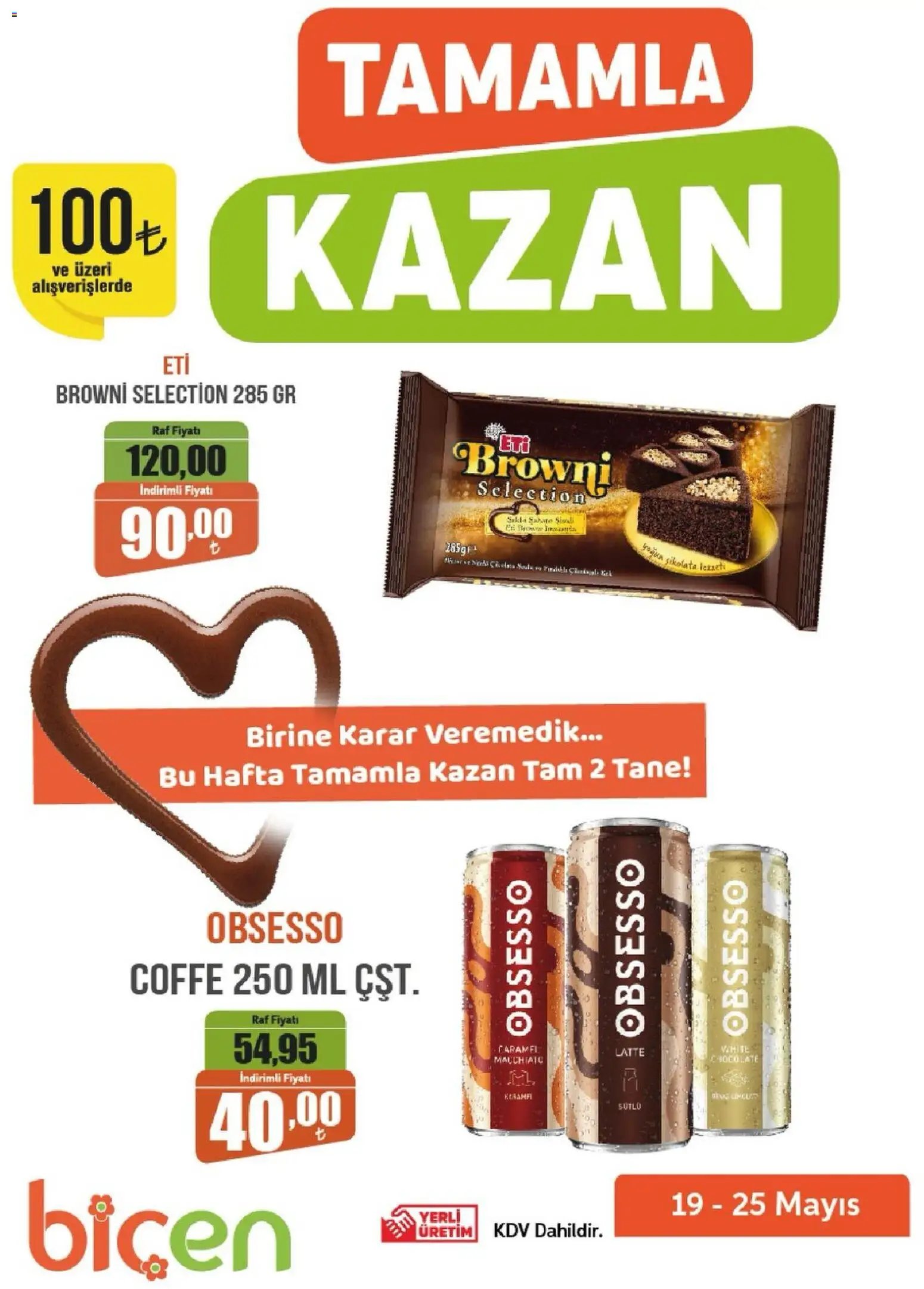 Biçen Market - Tamamla Kazan