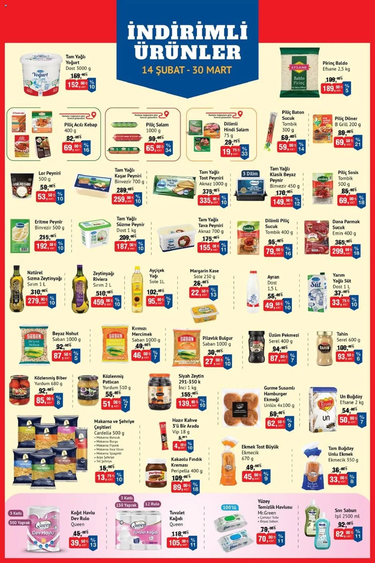 BİM İndirimli Ürünler