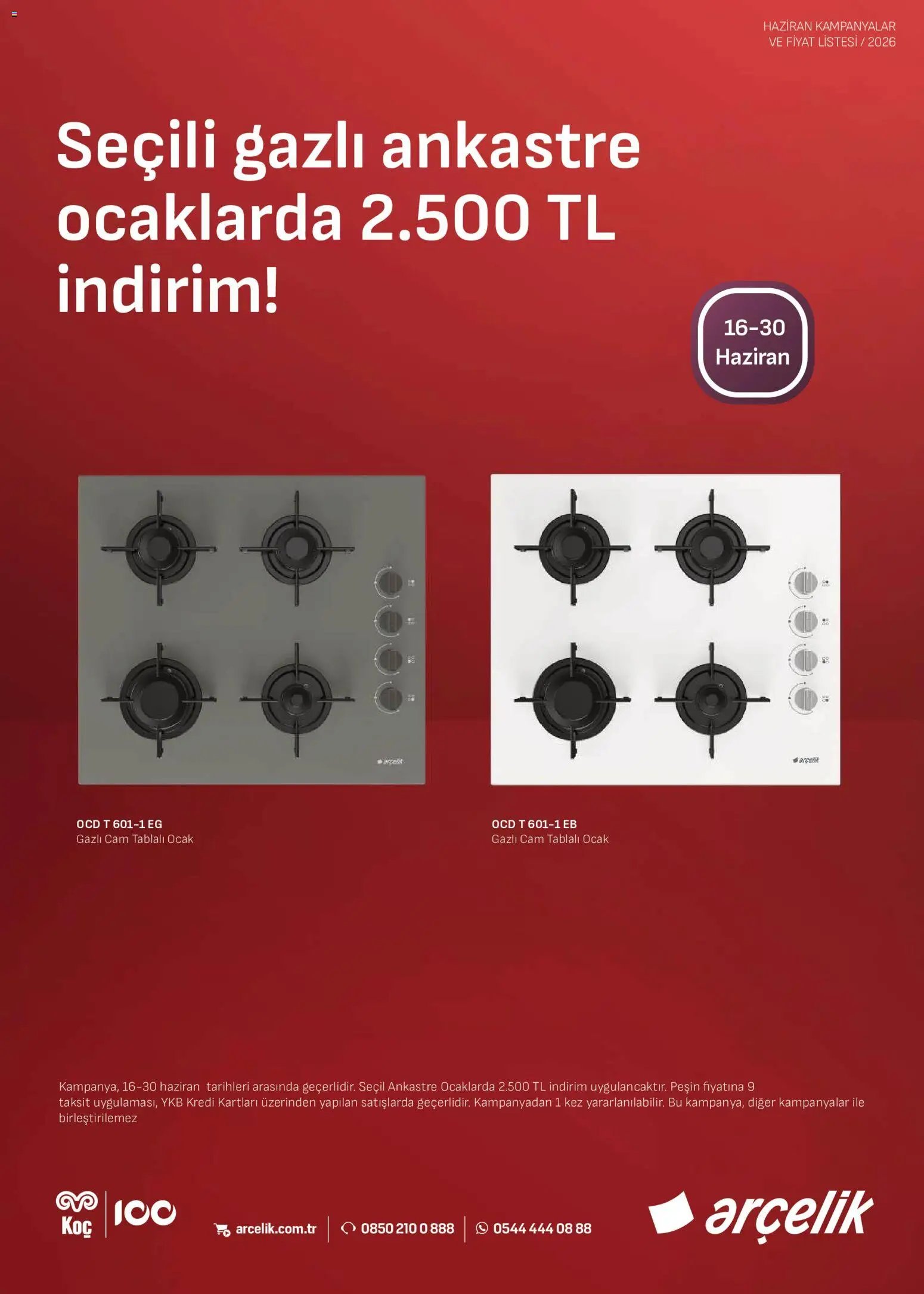 Arçelik - Ankastre Kataloğu