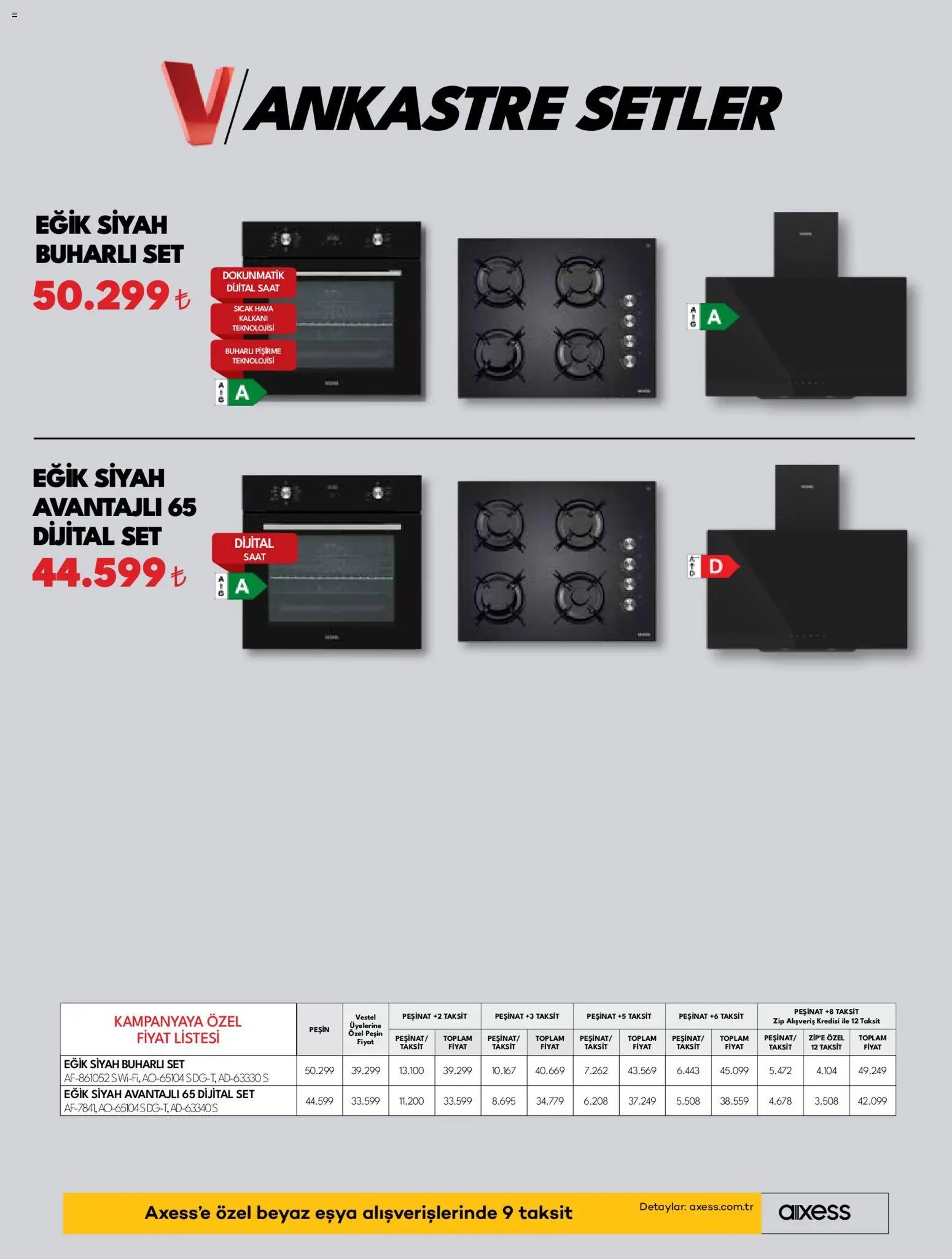 Vestel Ankastre Ürünler