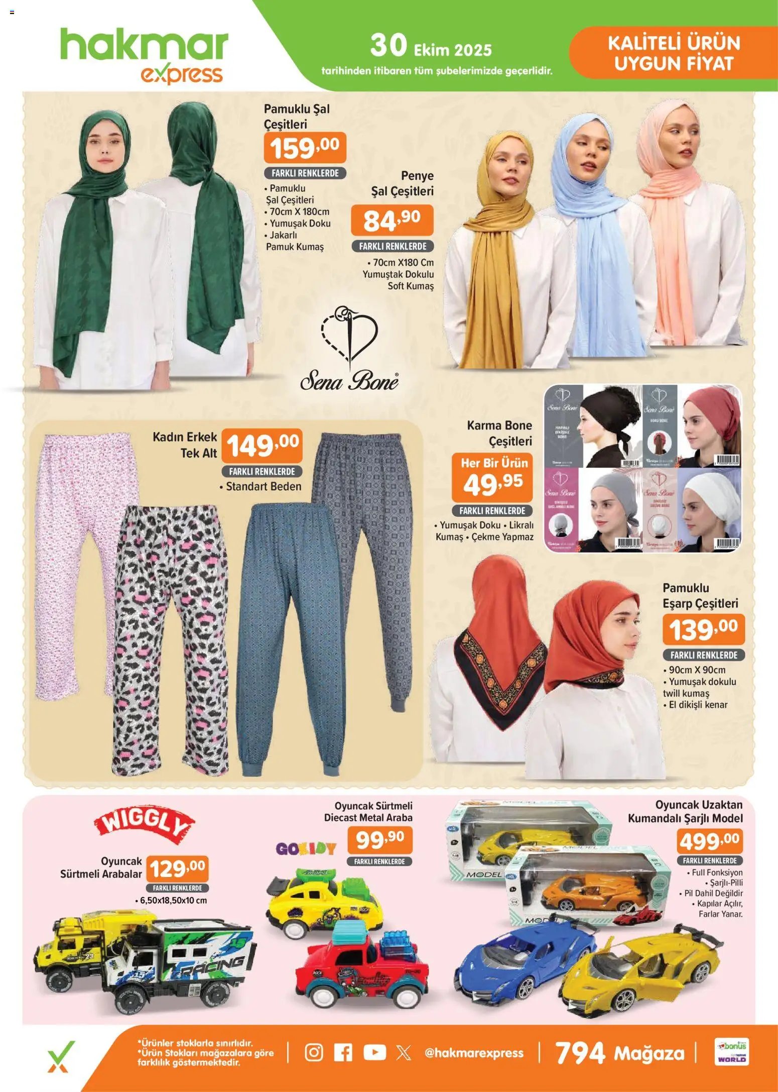 Hakmar Express Perşembe Aktüel Ürünler