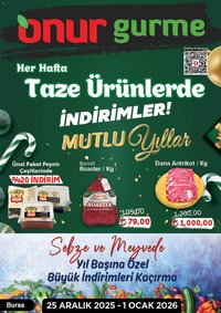 Onur Market Katalog Gurme - Bursa